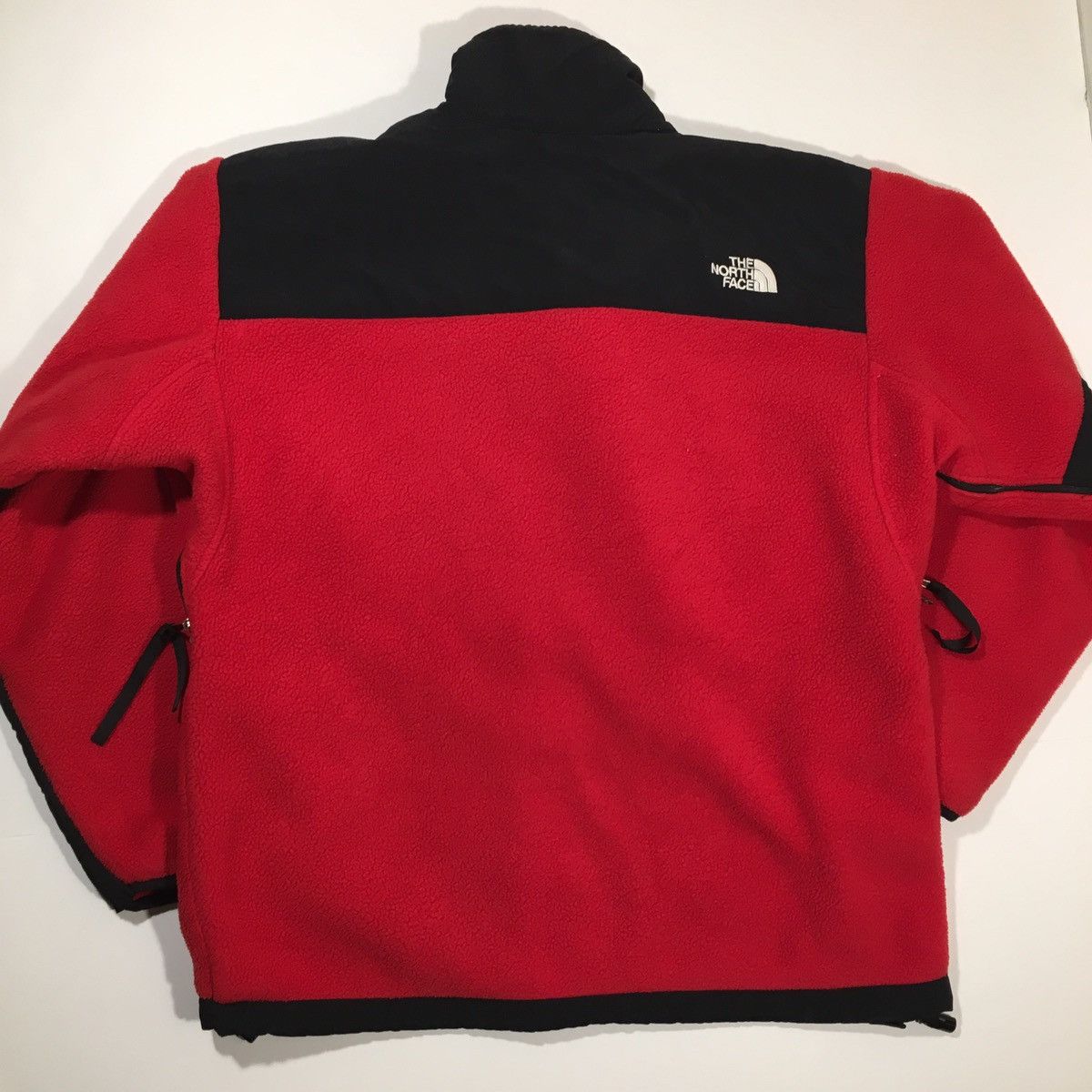 The North Face × Vintage The North Face Red Denali Fleece Jacket Size US M / EU 48-50 / 2 - 2 Thumbnail