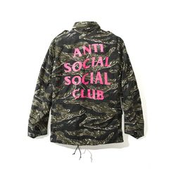 Alpha Industries Anti Social Social Club Alpha Tiger Defender