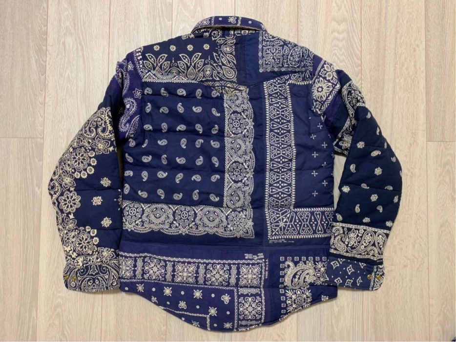 Visvim Visvim Paisley Kerchief Down Jacket | Grailed