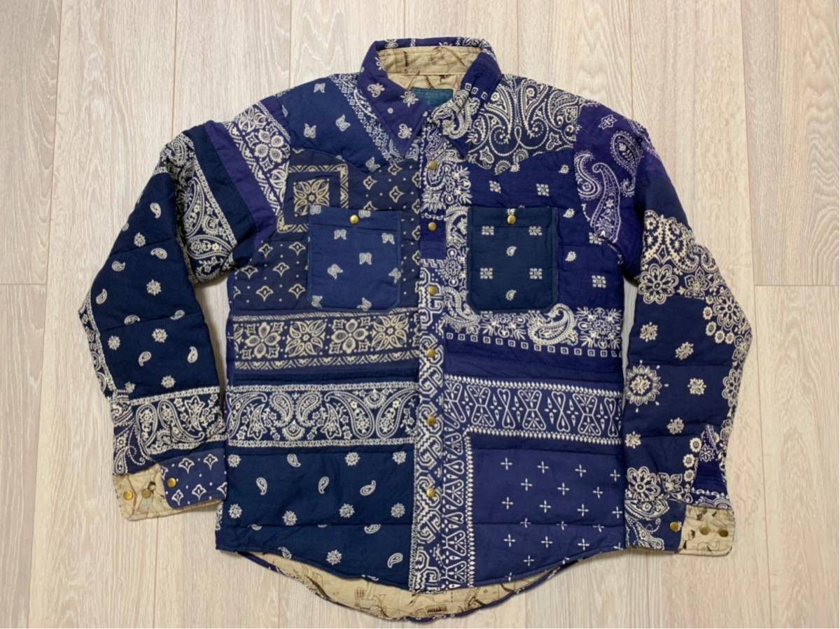 Visvim Visvim Paisley Kerchief Down Jacket | Grailed