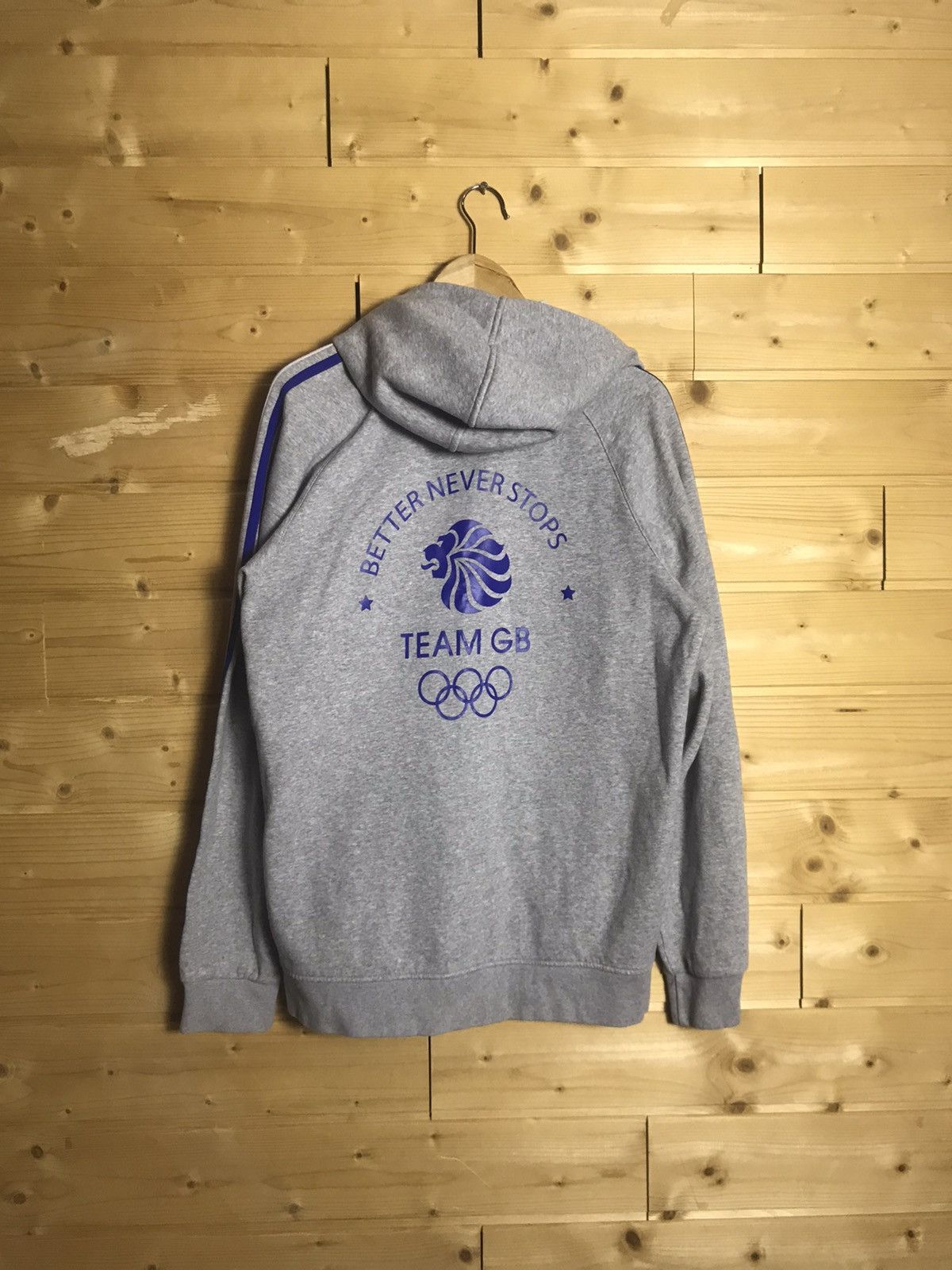 Adidas 2011 Adidas Olympic Games 2012 team Great Britain hoodie Size US L / EU 52-54 / 3 - 6 Thumbnail