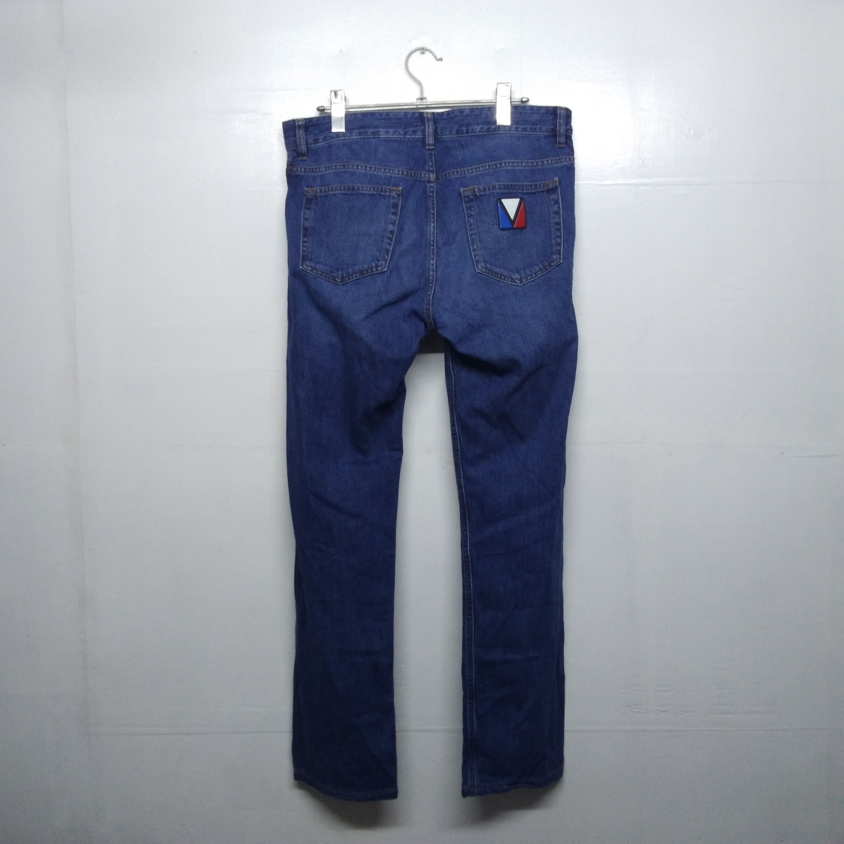 Louis Vuitton Workwear Denim Carpenter Pants 1ABJD1, Blue, Please Contact Seller, If Other Size Needed