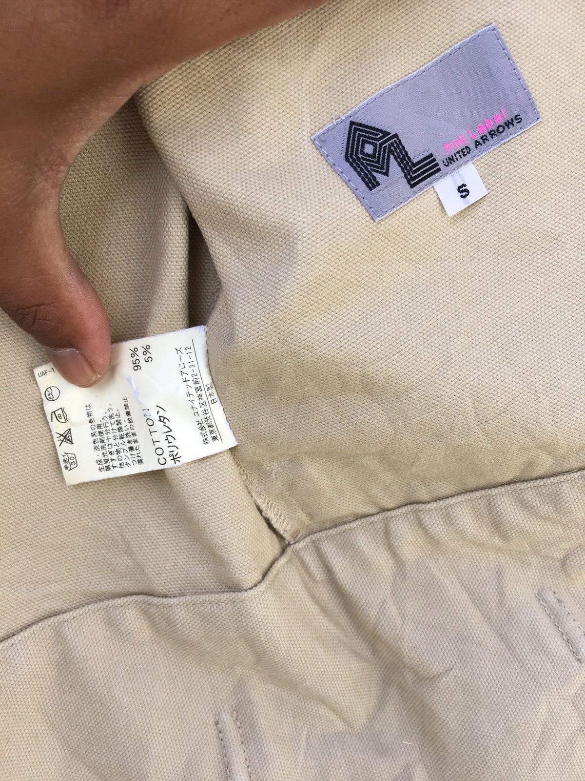 Japanese Brand United Arrows Pink Label Jacket by Japanese Designer Size US M / EU 48-50 / 2 - 9 Thumbnail