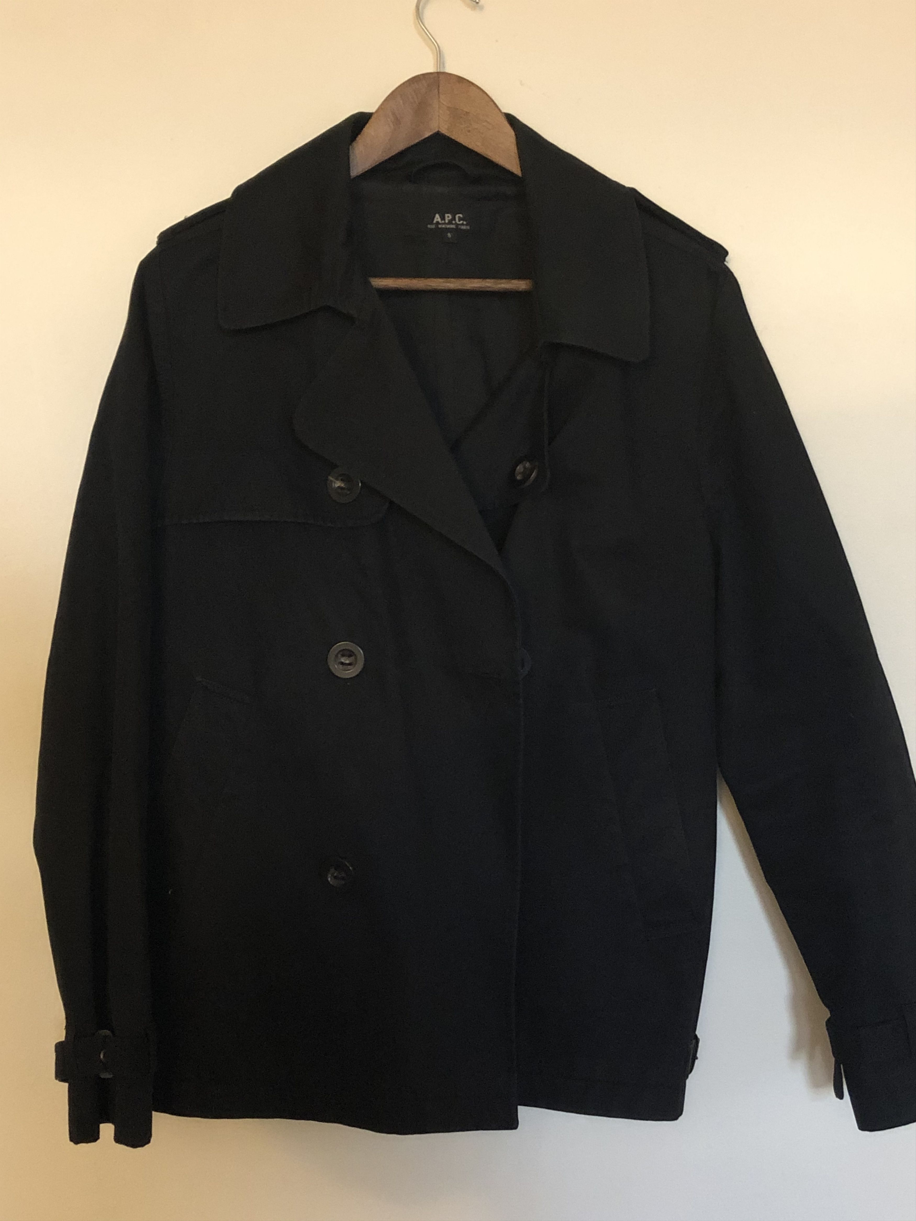 A.P.C.×Jules Tournier Wool Coat A.P.C. APC x JULES TOURNIER LONG JACKET | Grailed
