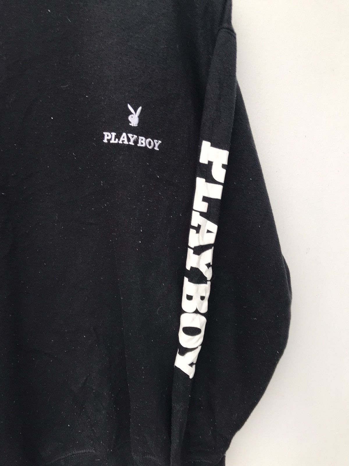 Playboy PLAYBOY SPELL OUT BIG LOGO SWEATSHIRT NAUGHTY BOY RARE Size US M / EU 48-50 / 2 - 3 Thumbnail