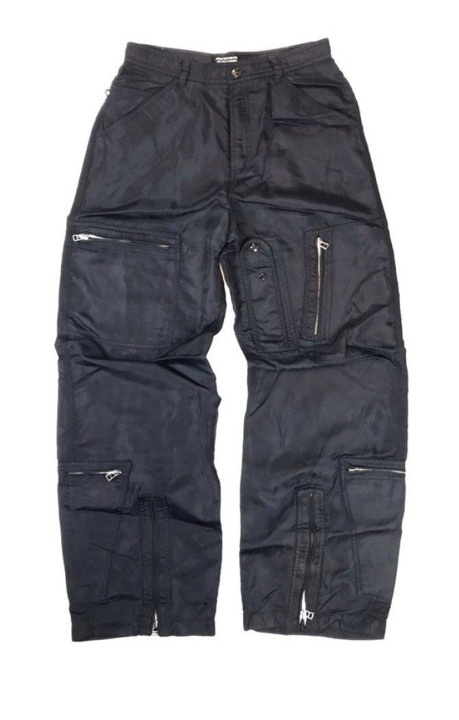 90s polojeans nylon cargo pants