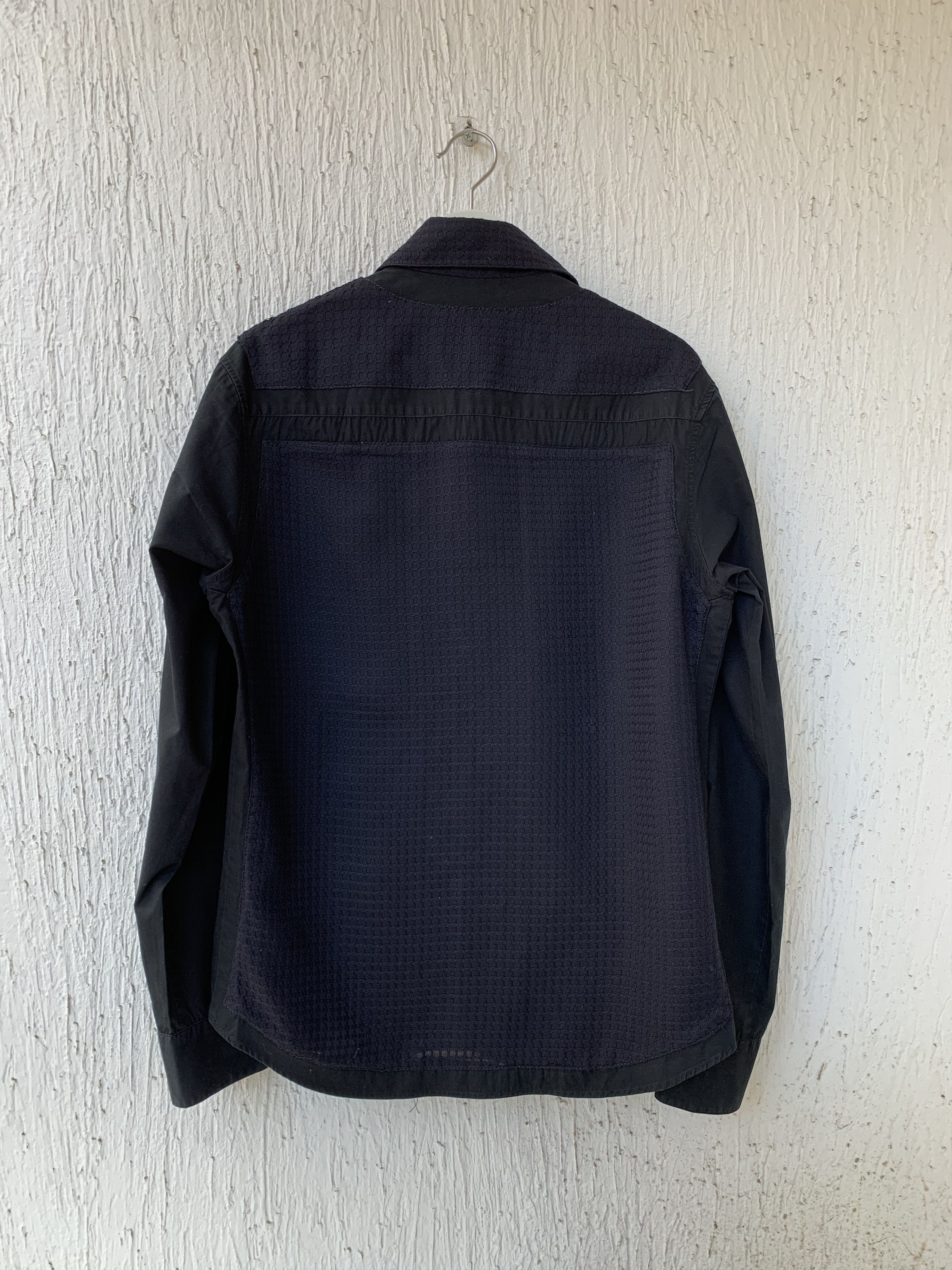 Versace panelled cross button shirt Size US L / EU 52-54 / 3 - 4 Thumbnail