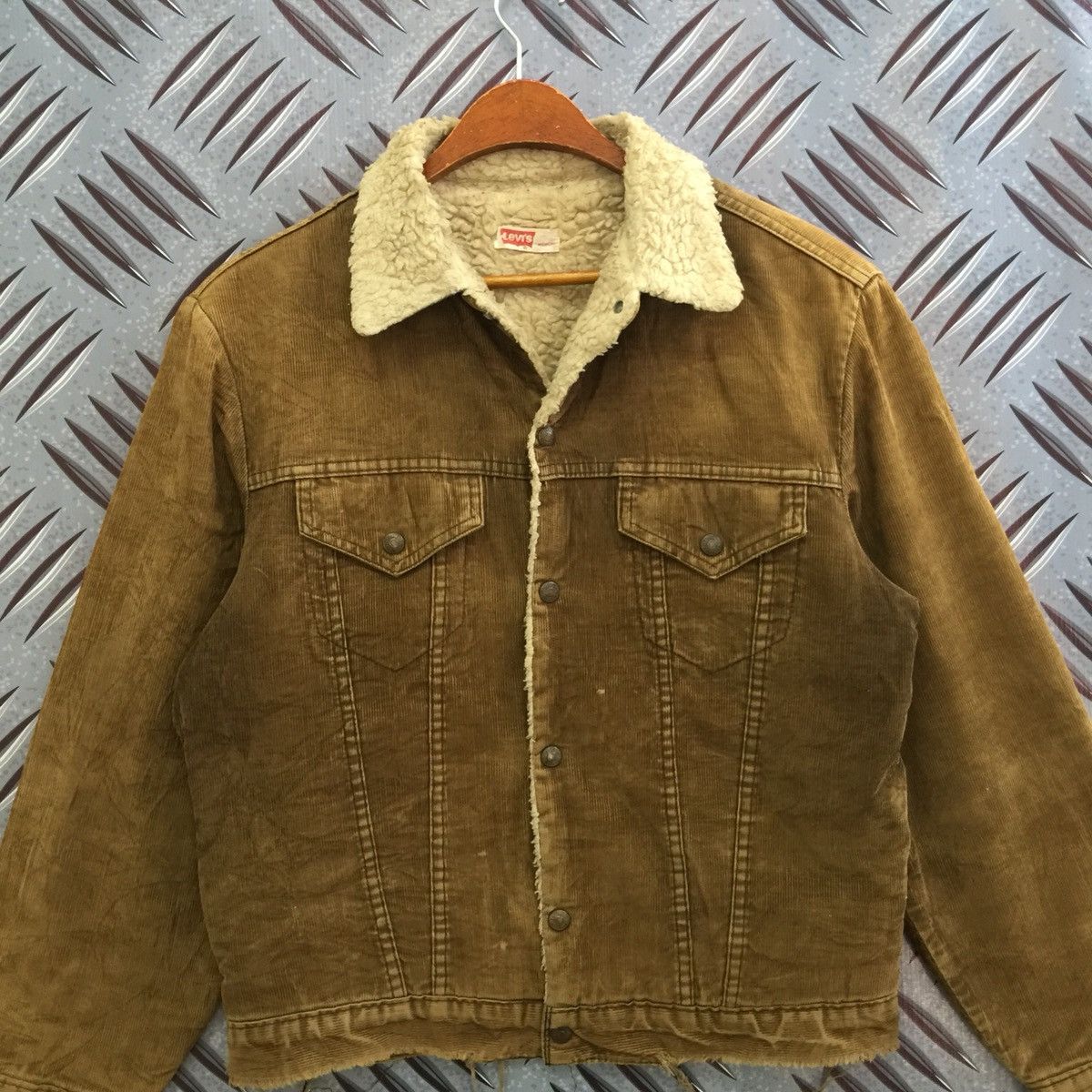 Levi's Levis Distress Corduroy Fleece Inning Khakis Size US M / EU 48-50 / 2 - 2 Thumbnail