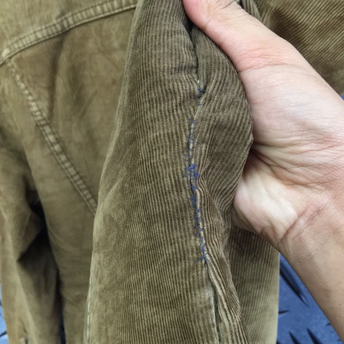 Levi's Levis Distress Corduroy Fleece Inning Khakis Size US M / EU 48-50 / 2 - 14 Thumbnail