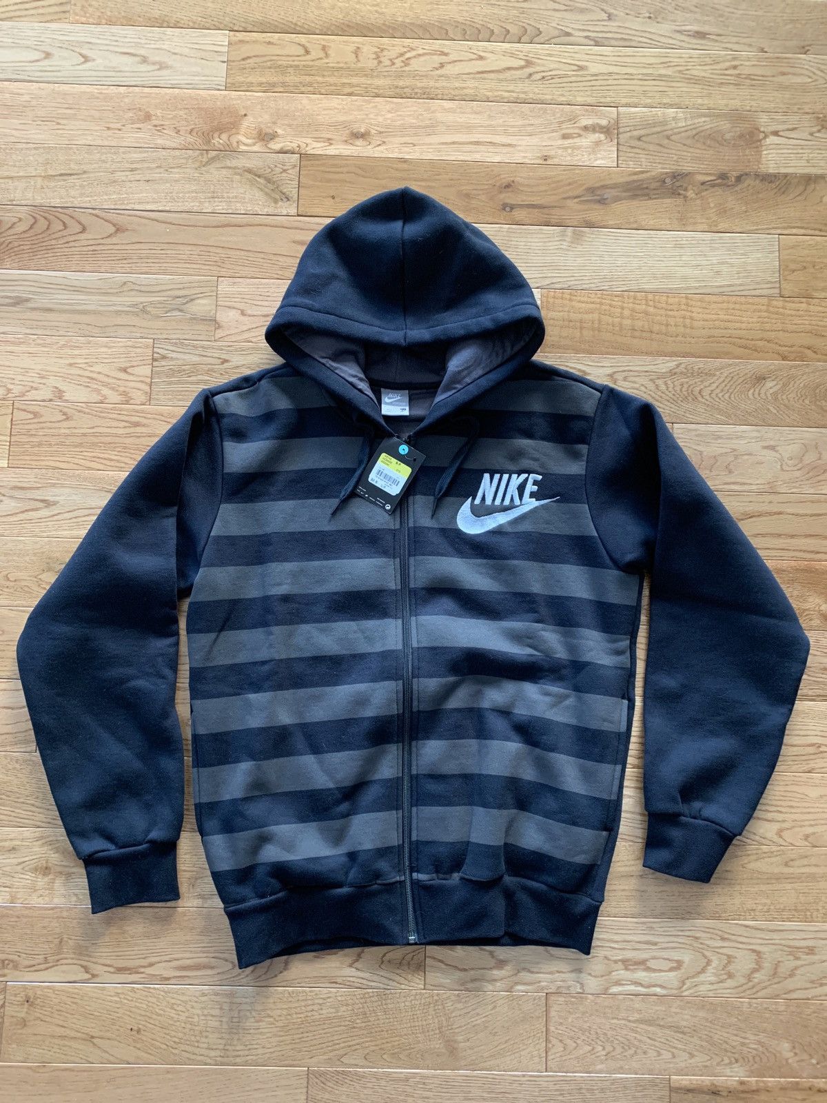 Nike Black striped Nike hoodie Size US S / EU 44-46 / 1 - 1 Thumbnail
