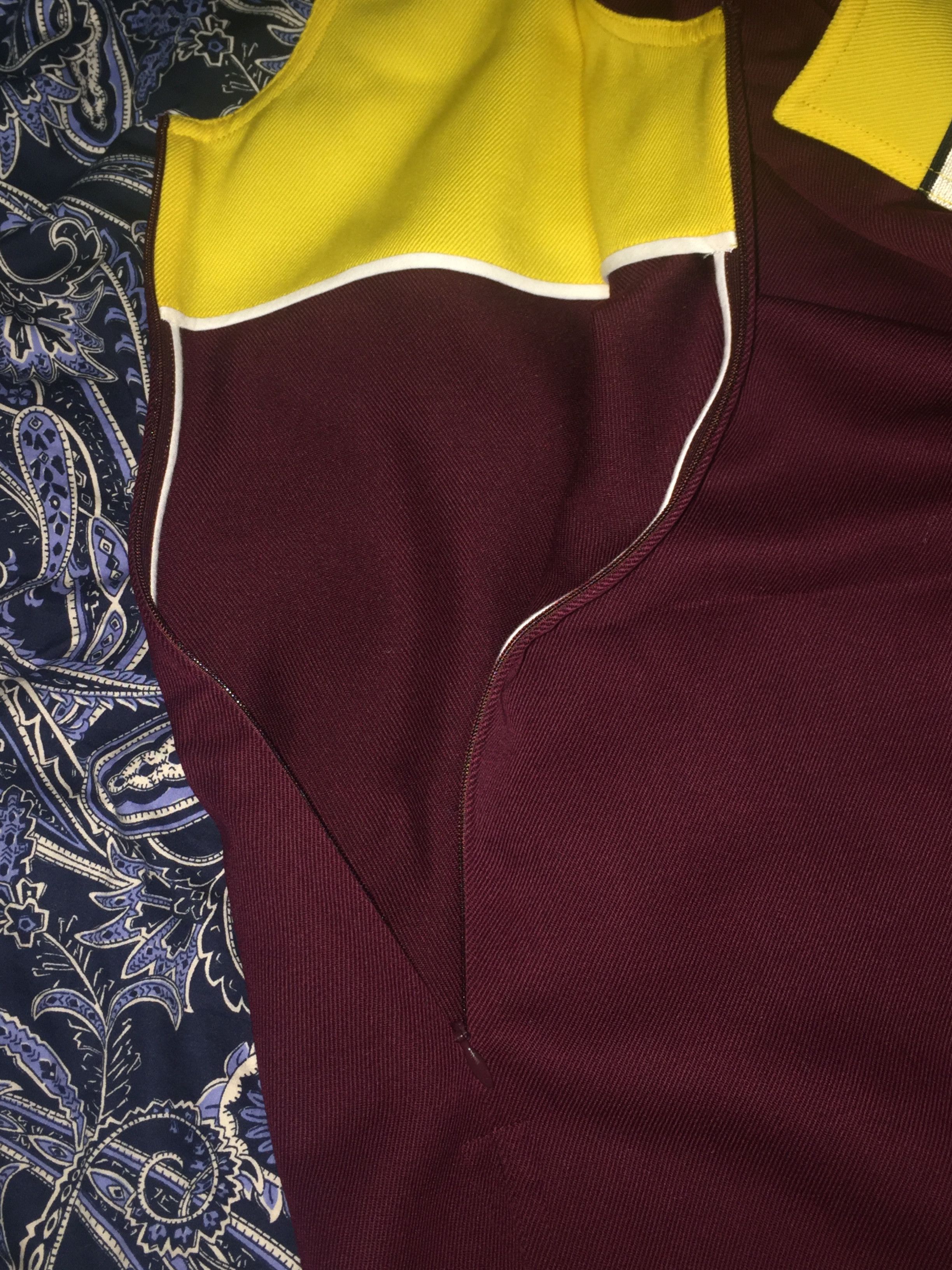 Calvin Klein 205W39NYC Burgundy Band Vest AW 17 Raf Simons Size US L / EU 52-54 / 3 - 8 Thumbnail