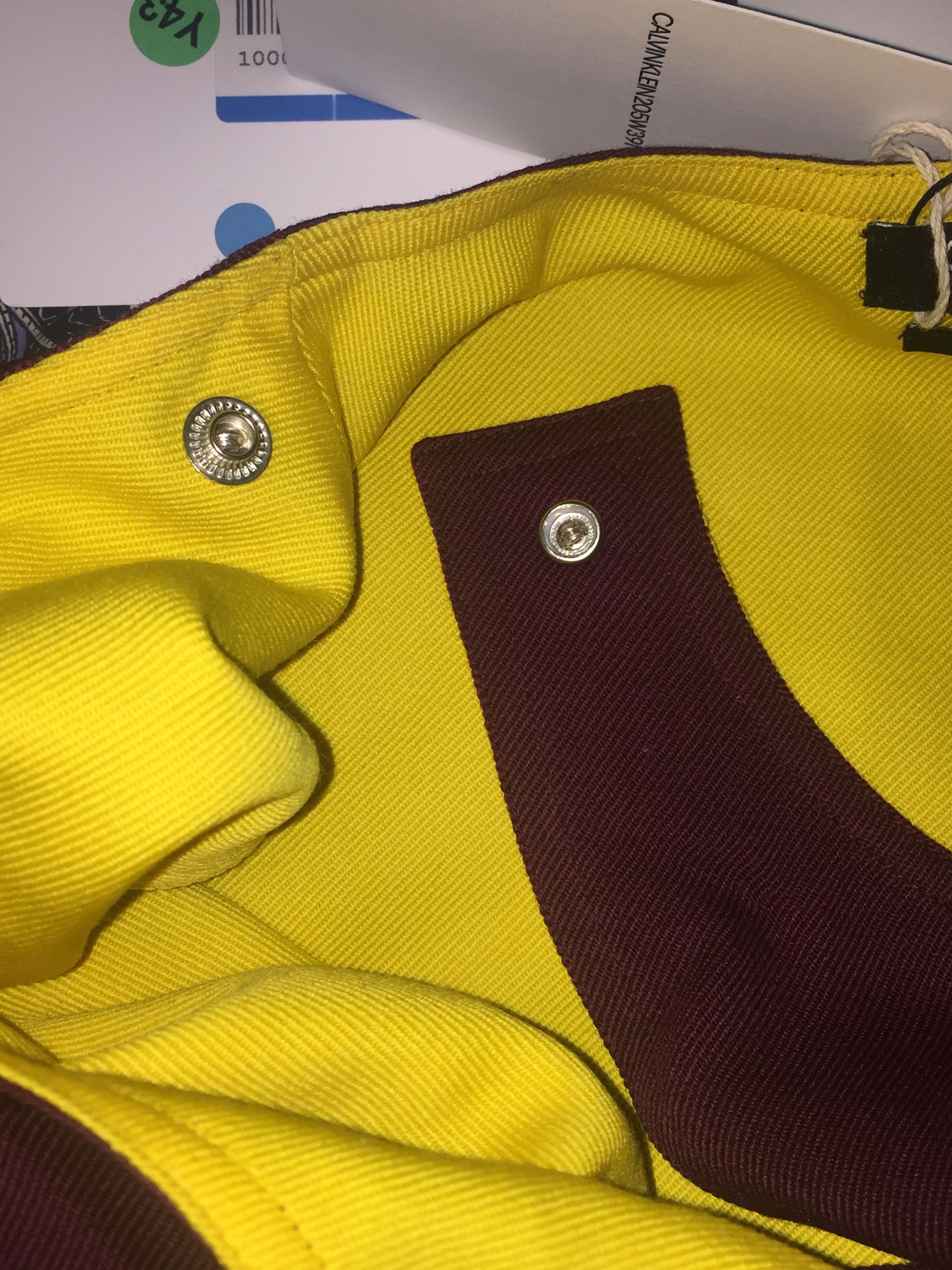 Calvin Klein 205W39NYC Burgundy Band Vest AW 17 Raf Simons Size US L / EU 52-54 / 3 - 7 Thumbnail