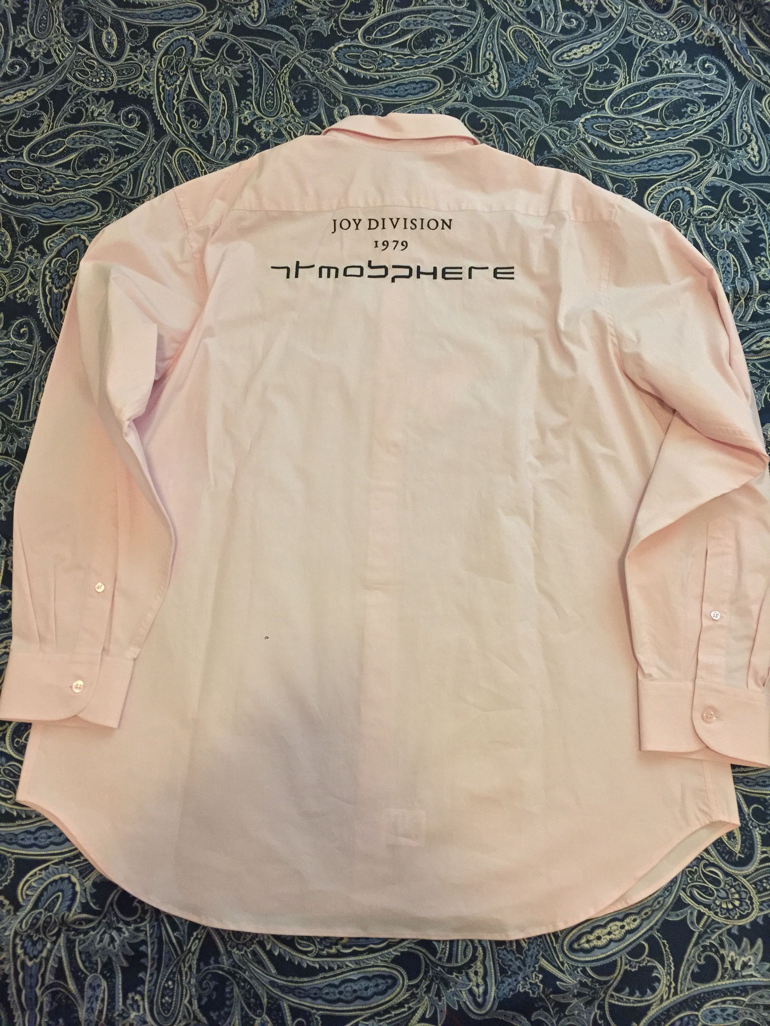 Raf Simons Joy Division Atmosphere Shirt SS18 size 46