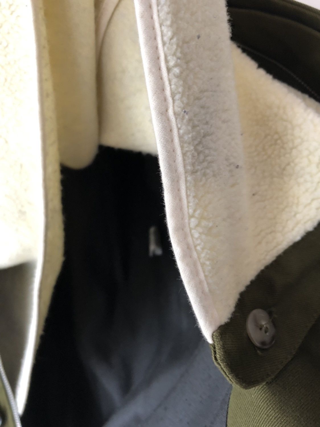 A.P.C. M65 Field Jacket Parka Shearling Lined Size US M / EU 48-50 / 2 - 8 Thumbnail