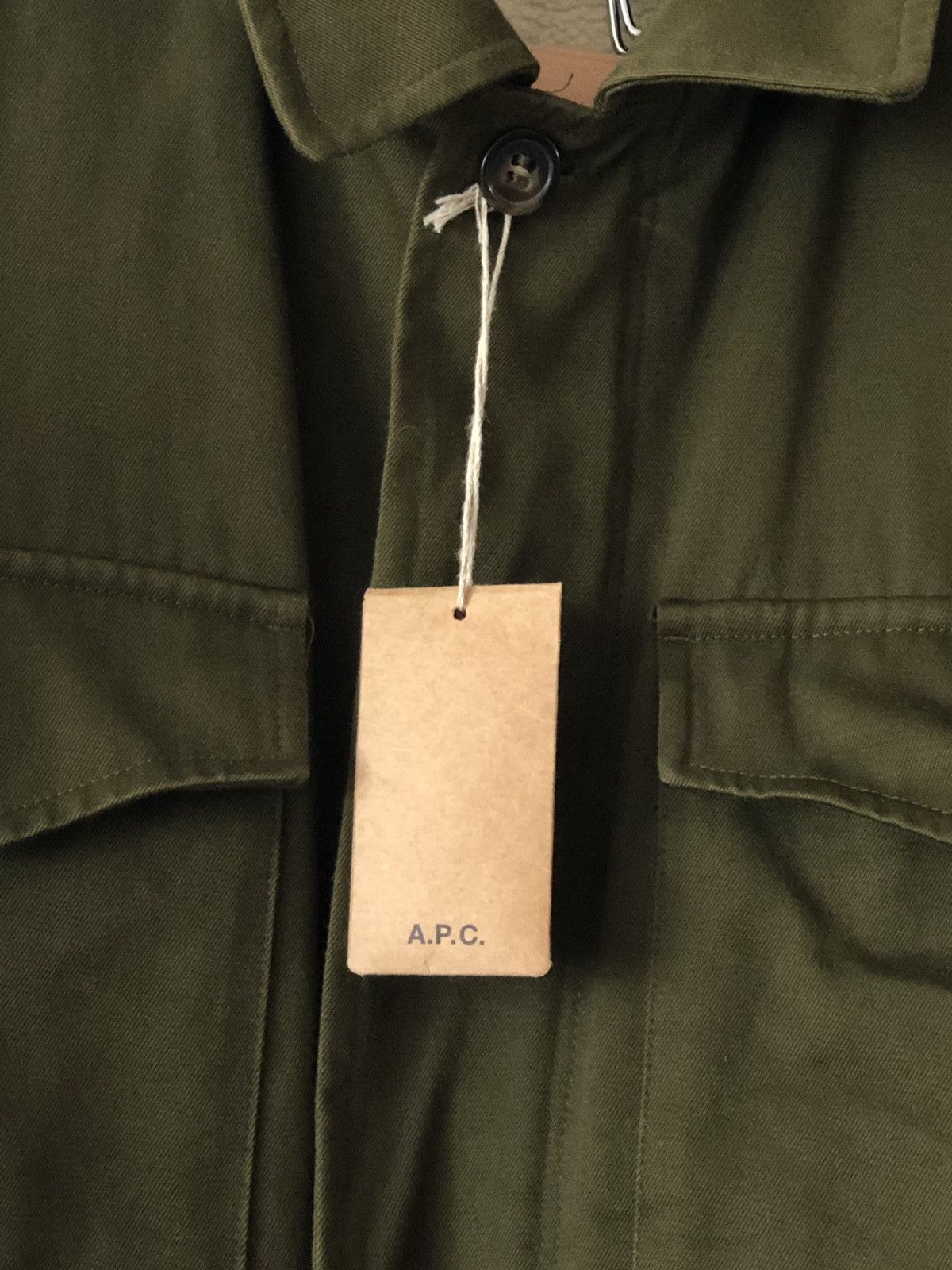 A.P.C. M65 Field Jacket Parka Shearling Lined Size US M / EU 48-50 / 2 - 6 Thumbnail