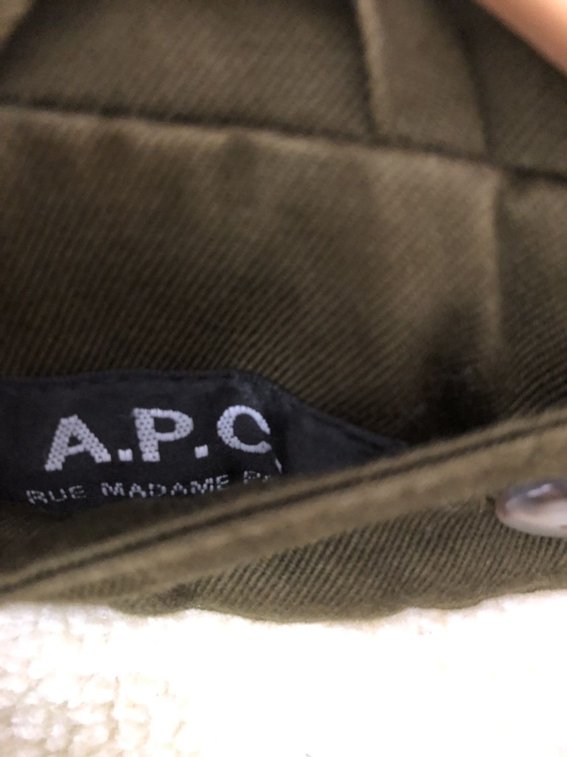 A.P.C. M65 Field Jacket Parka Shearling Lined Size US M / EU 48-50 / 2 - 7 Thumbnail