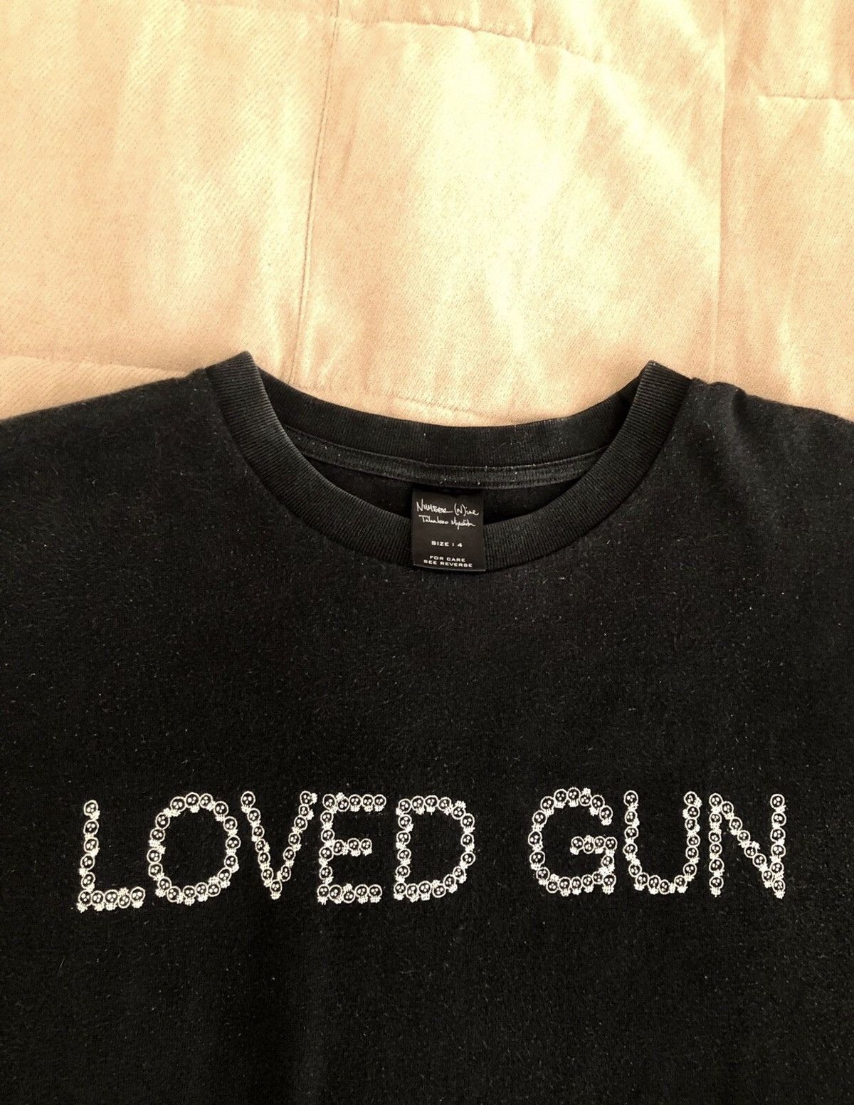 number nine loved gun tee 本人期90s80stheno - トップス