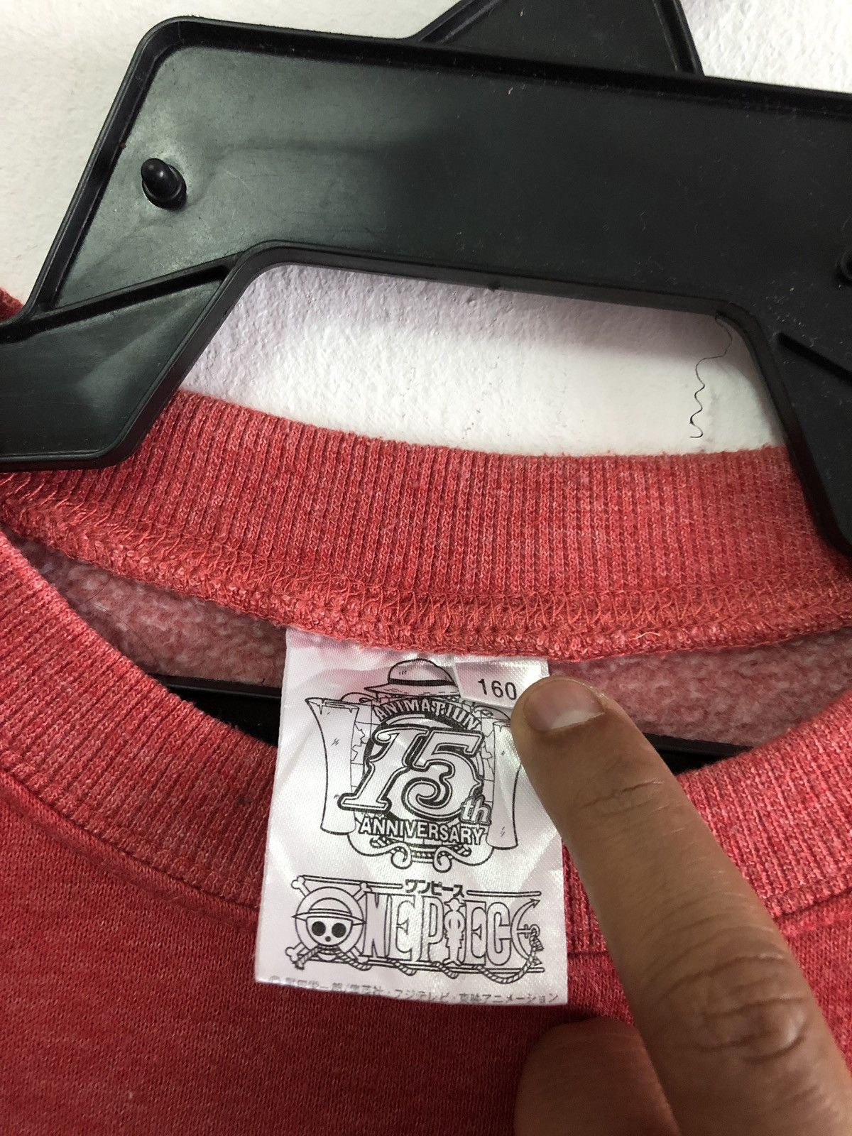 Cartoon Network × One Piece ONE PIECE Sweatshirt Animation 15th Anniversary Size US S / EU 44-46 / 1 - 2 Thumbnail