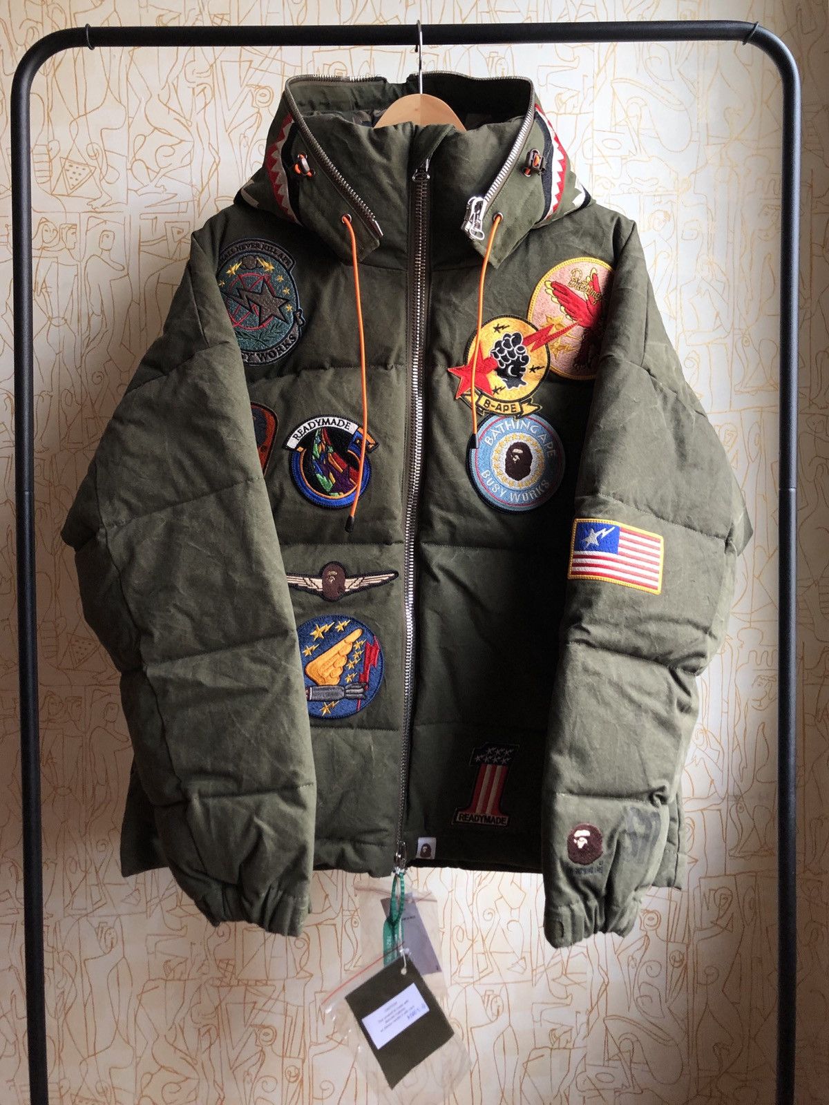 Bape !LAST PRICE! Bape x Readymade Shark Down Jacket | Grailed