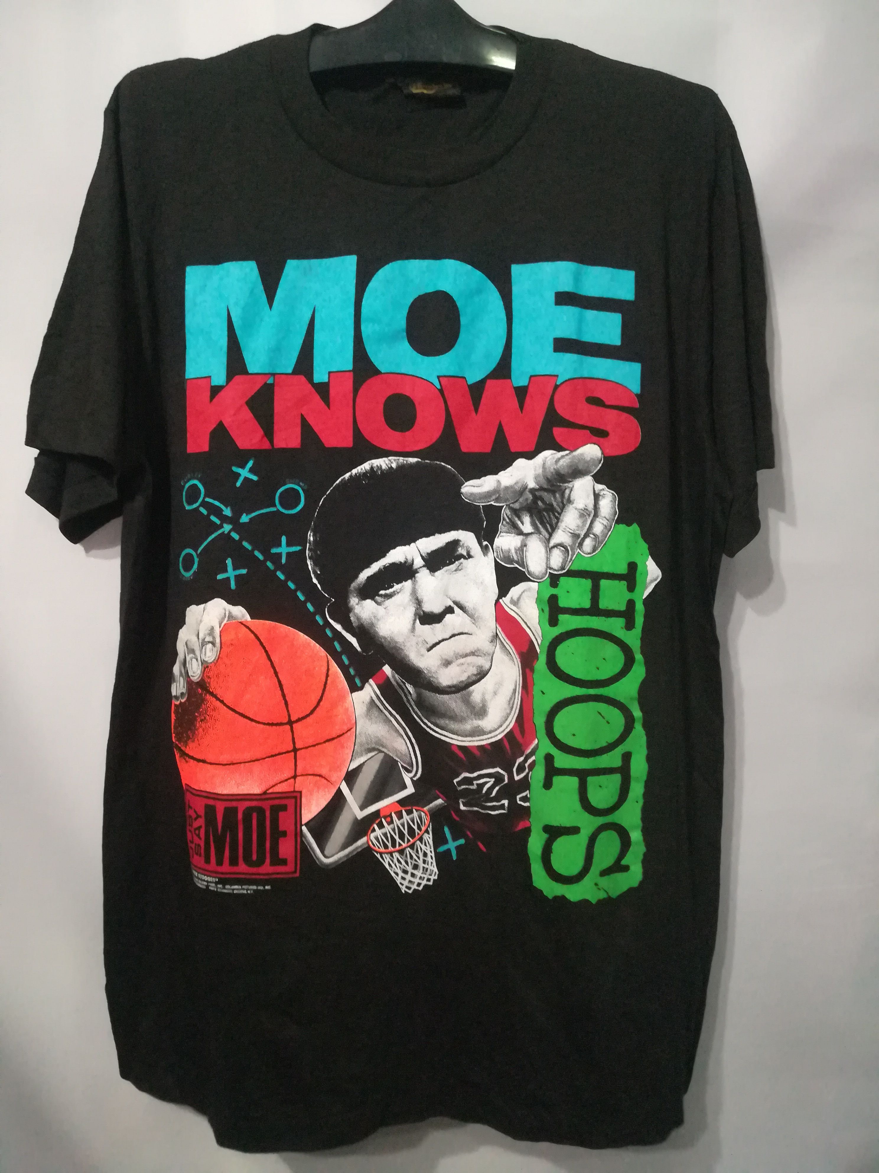 Changes × Vintage Vintage Rare 90s Tshirt The Three Stooges Moe