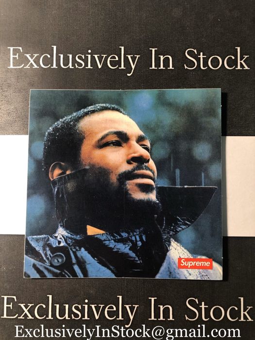 Marvin gaye 2024 supreme sticker