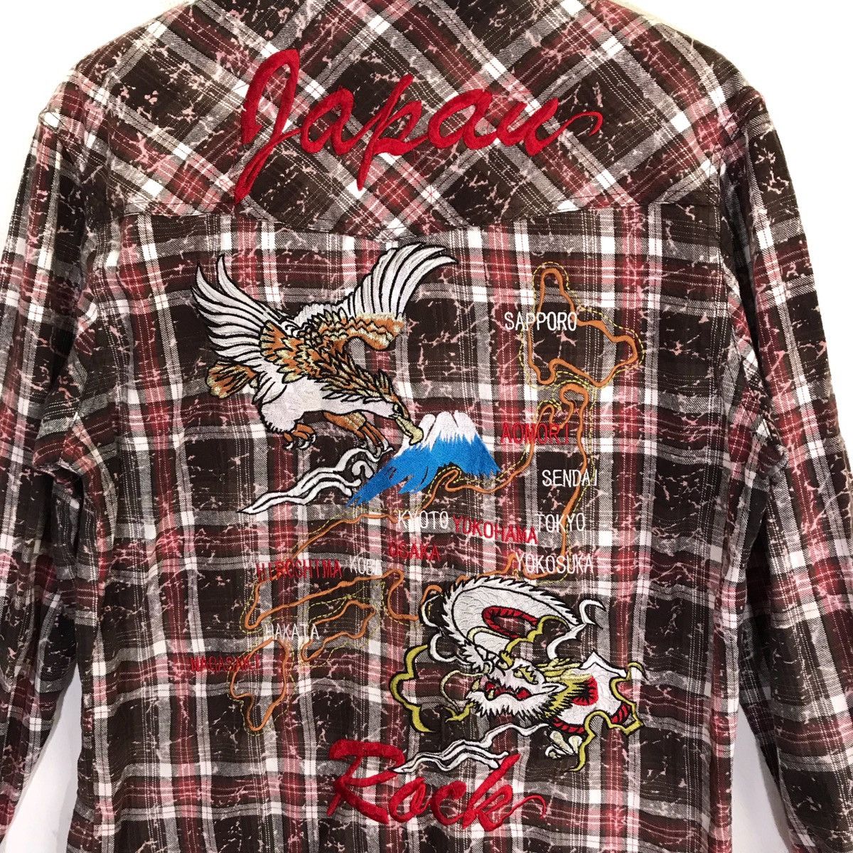 In The Attic × Japanese Brand Japanese Brand In The Attic Sukajan Style Embroidered Shirt Size US L / EU 52-54 / 3 - 4 Thumbnail