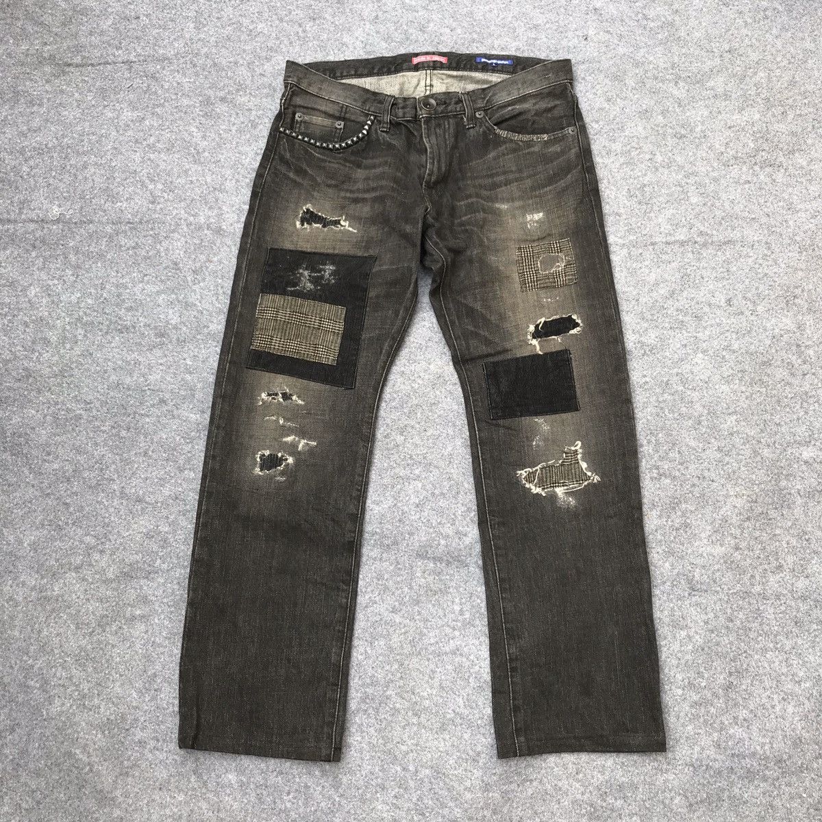 Japanese Brand × Seditionaries Semantic Design Distress Jeans Size US 31 - 1 Thumbnail