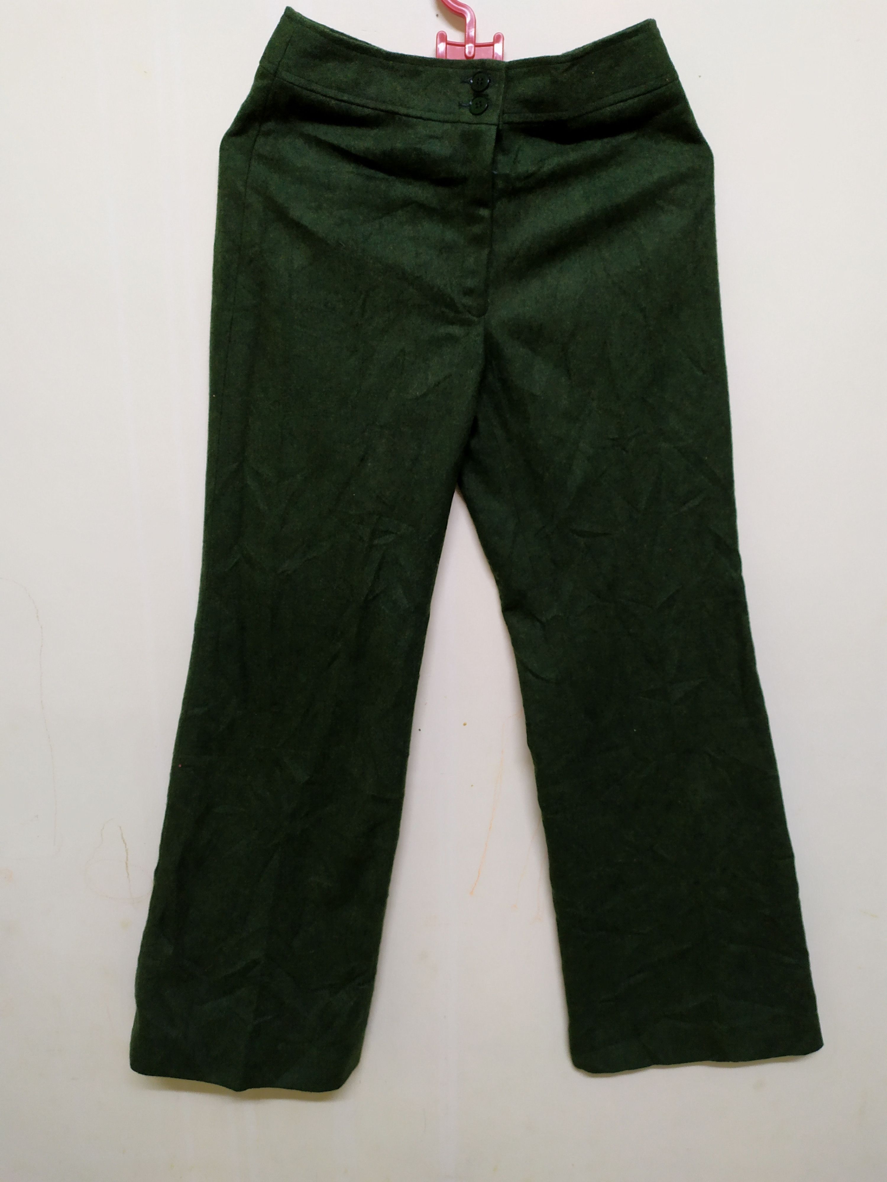 Japanese Brand YAMAMOTO CHELL TROUSERS CHINO WOOL PANTS Size US 26 / EU 42 - 4 Thumbnail