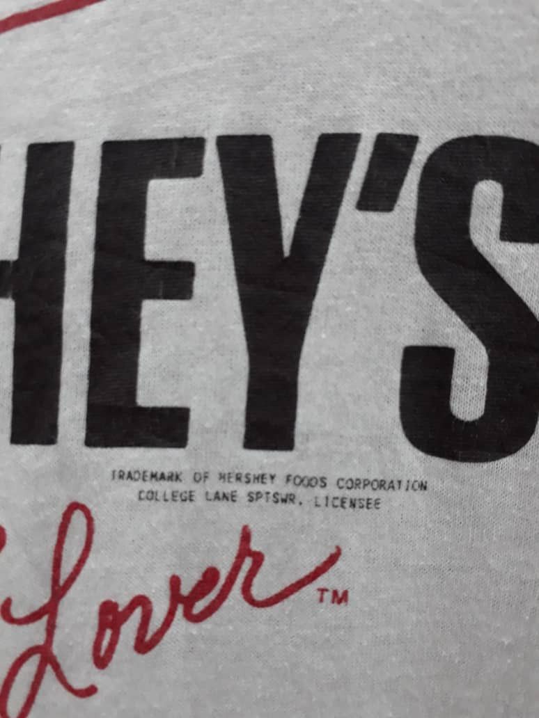 Vintage Vintage 80s HERSHEY'S Chocolate Lover Size US L / EU 52-54 / 3 - 3 Thumbnail