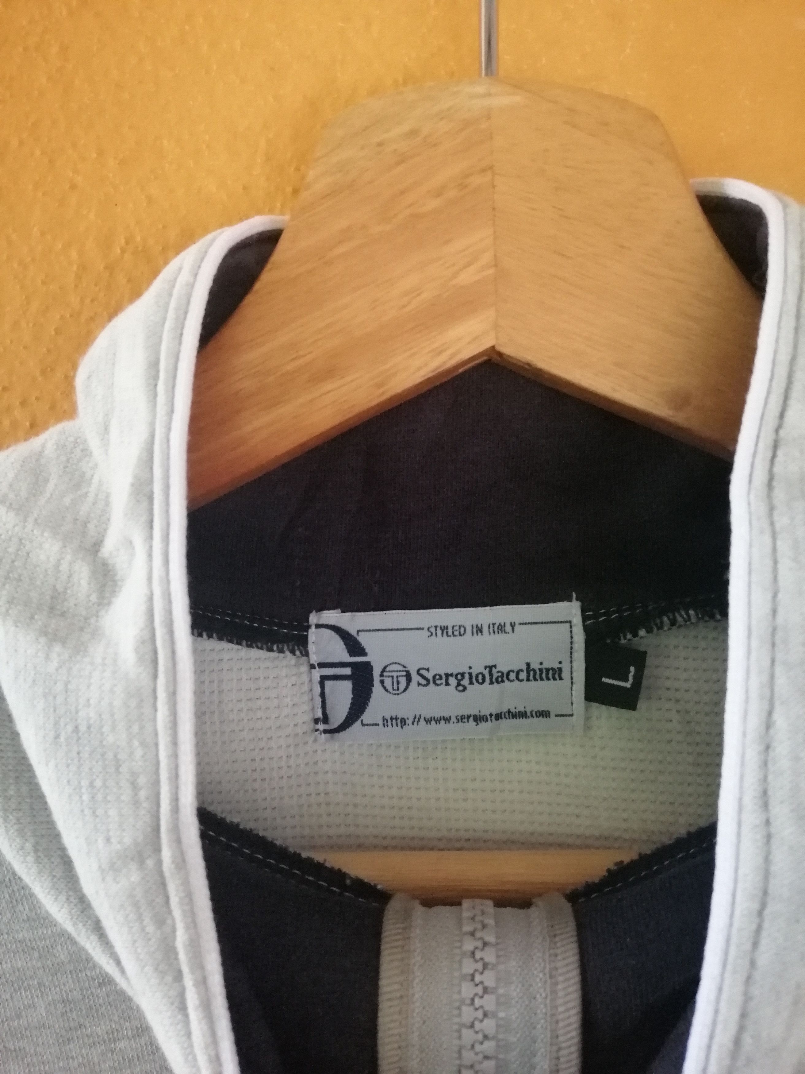 Sergio Tacchini Vintage SERGIO TACCHINI Sweatshirt Half Zipper B11 Size US L / EU 52-54 / 3 - 4 Thumbnail