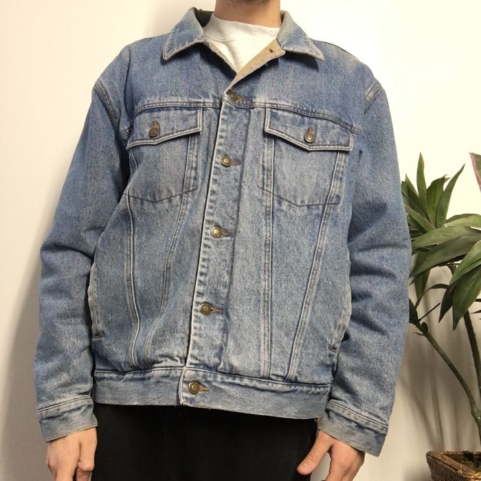 Vintage Vintage L.L. Bean Thinsulate Quilt Lined Denim Jacket | Grailed