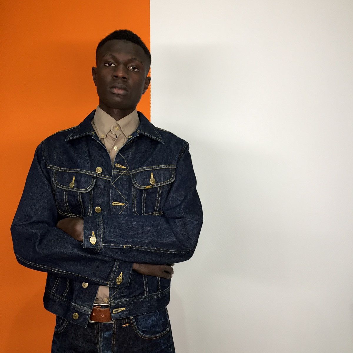 Lee Lee 101 Rider Dry Denim Jacket M 42DEN Grailed