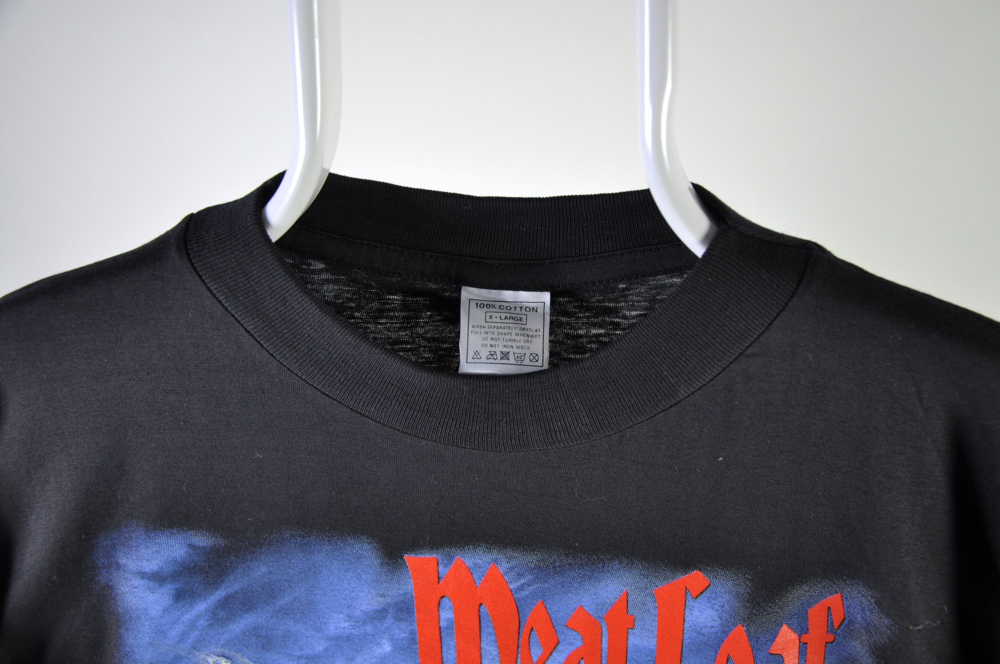 Vintage MEATLOAF 1993 Bat Out Of Hell 2 Tour T Shirt SIZE XL Size US XL / EU 56 / 4 - 5 Thumbnail