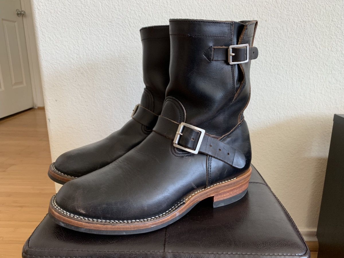 Viberg Viberg engineer boots black chromexcel | Grailed