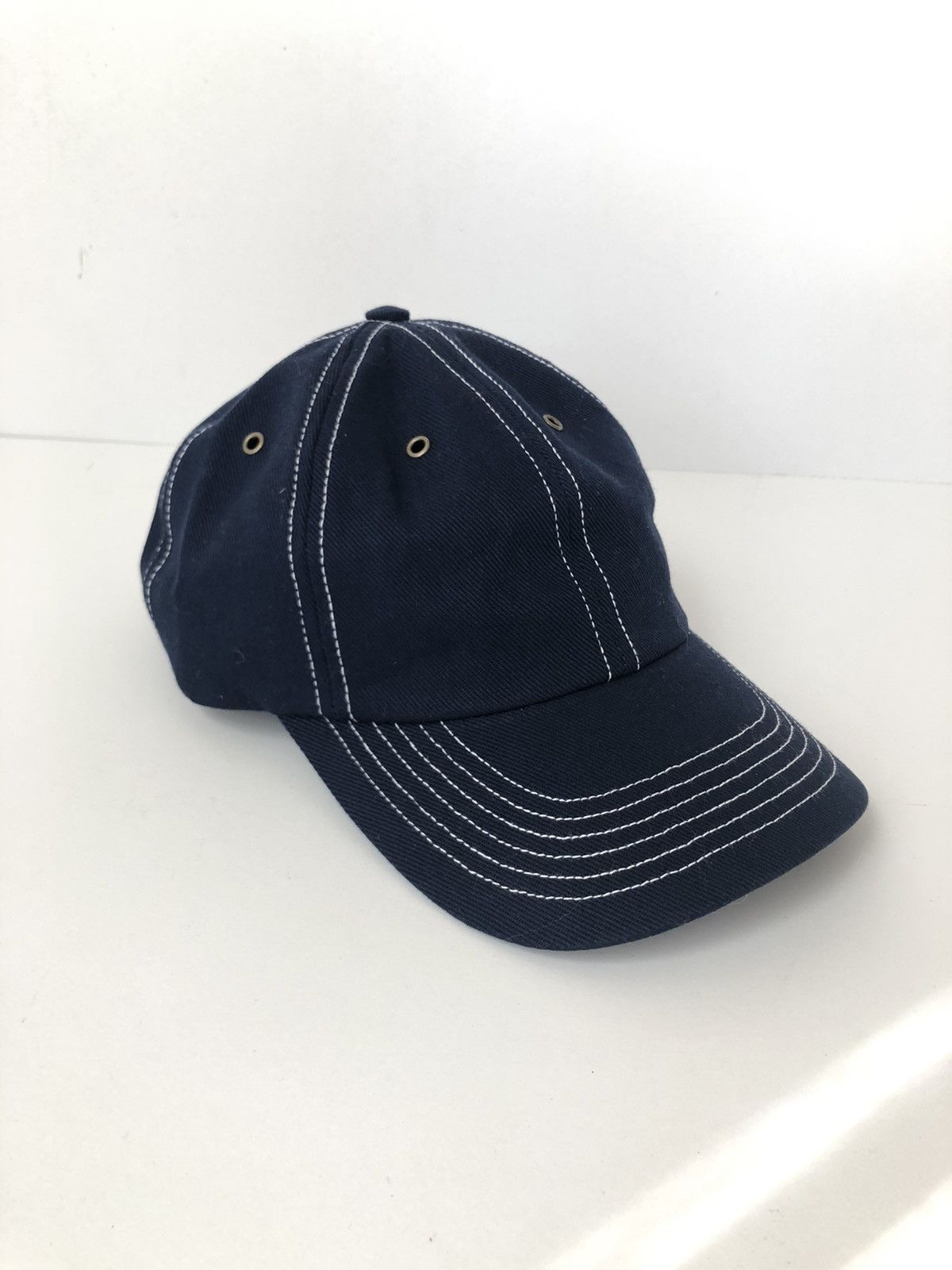 Noah Noah Cotton Contrast Stitch 6-Panel Cap | Grailed