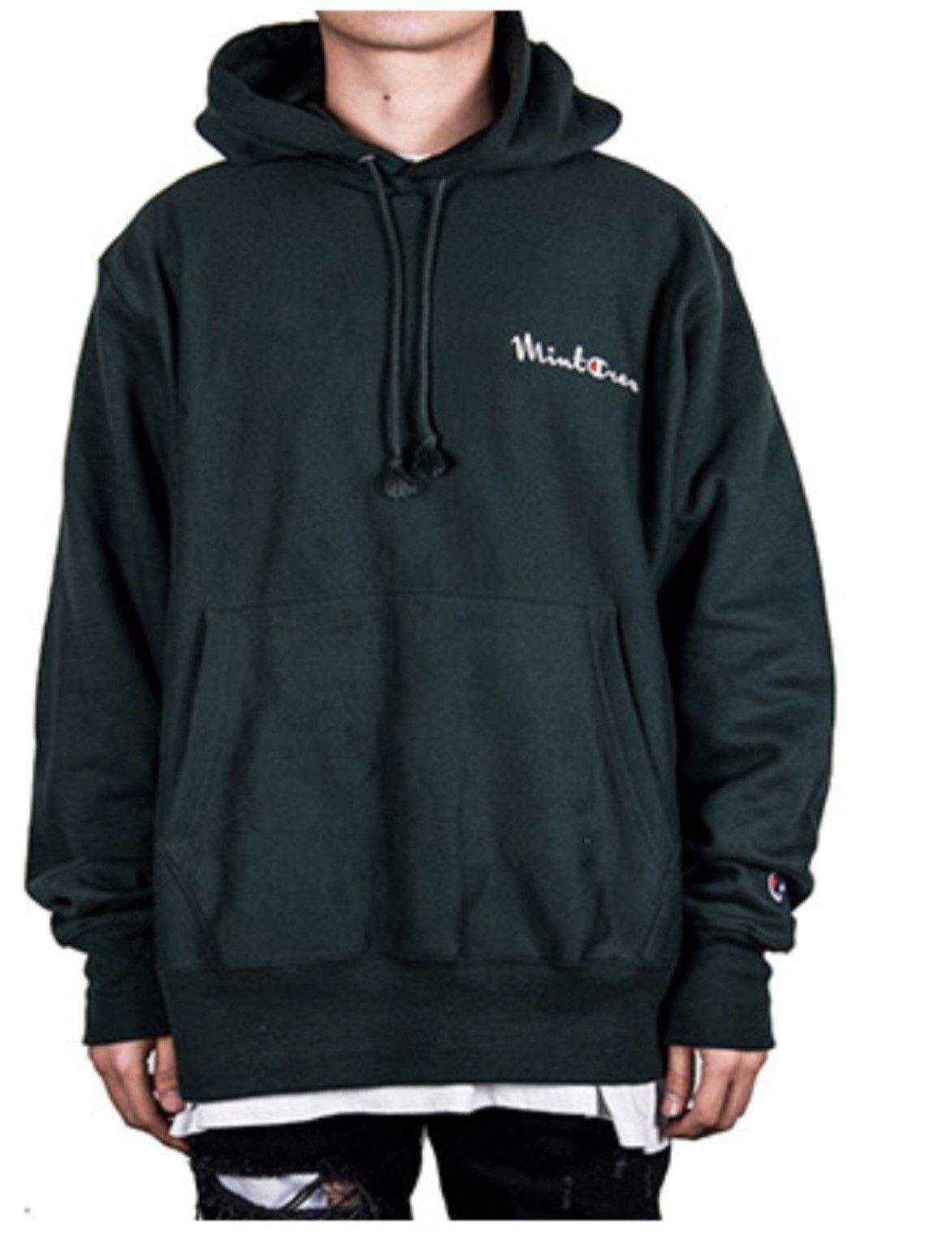 Champion Mintcrew Mint Crew x Champion Reverse Weave hoodie forest green Grailed