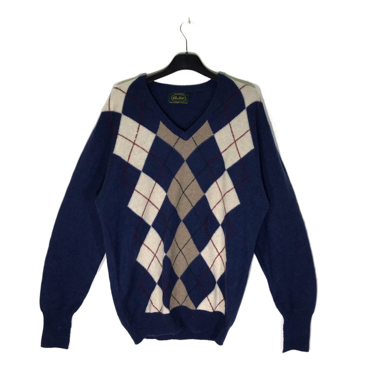 Retrofit × Vintage Peter Scott Made In Hawick Scotland Pure Cashmere Knit Size US S / EU 44-46 / 1 - 1 Thumbnail
