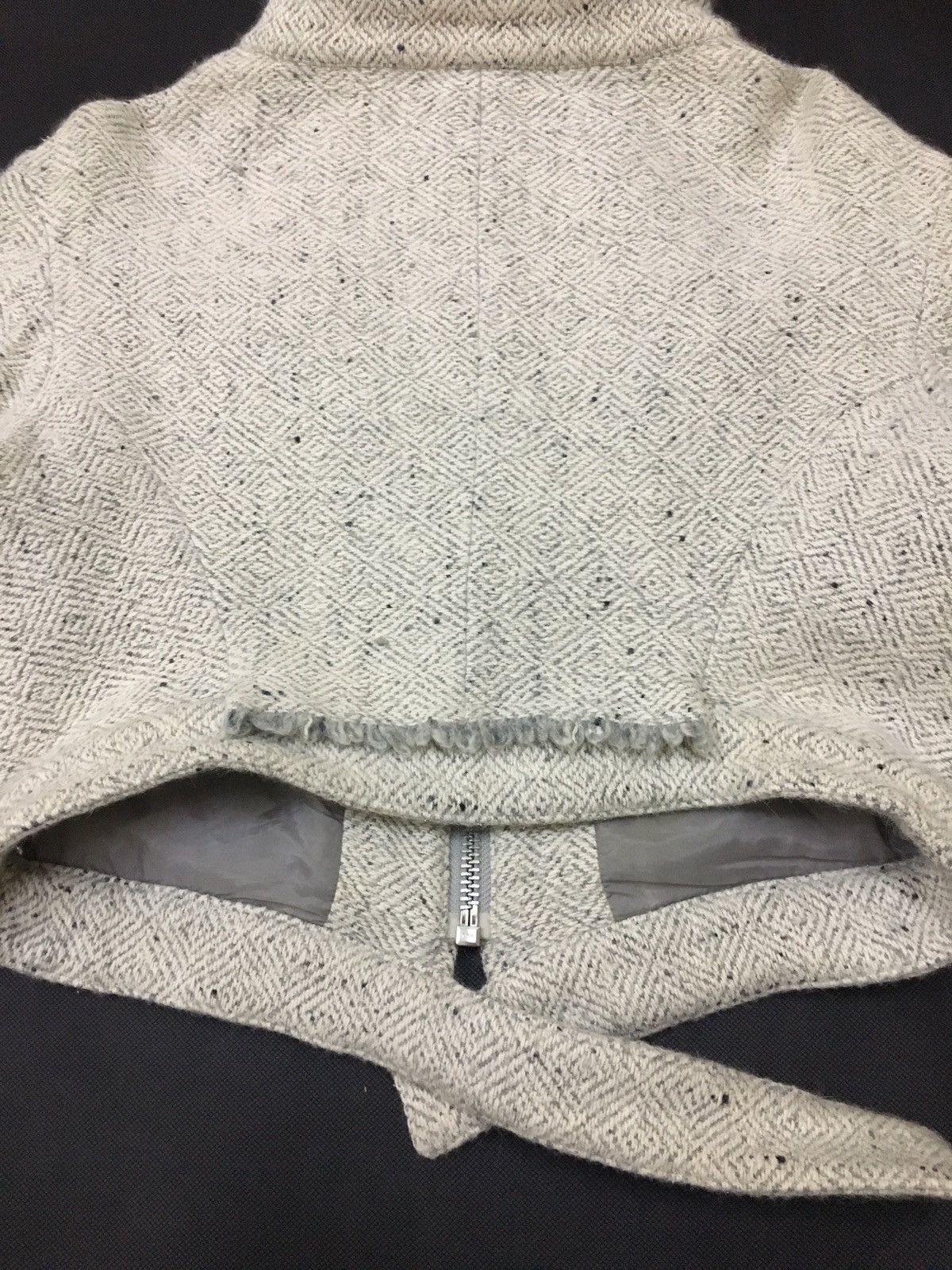 Yohji Yamamoto Silk Wool Blend Jacket Size XS / US 0-2 / IT 36-38 - 5 Thumbnail