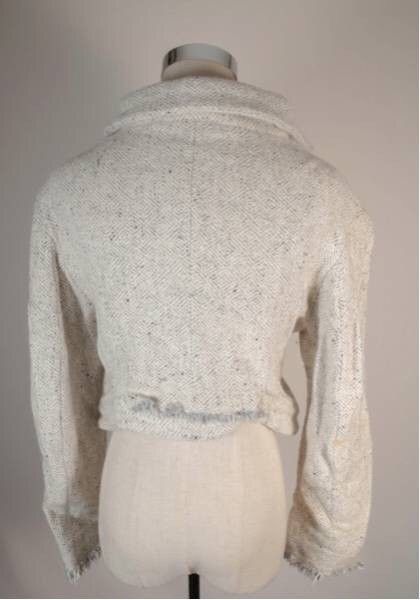 Yohji Yamamoto Silk Wool Blend Jacket Size XS / US 0-2 / IT 36-38 - 9 Thumbnail