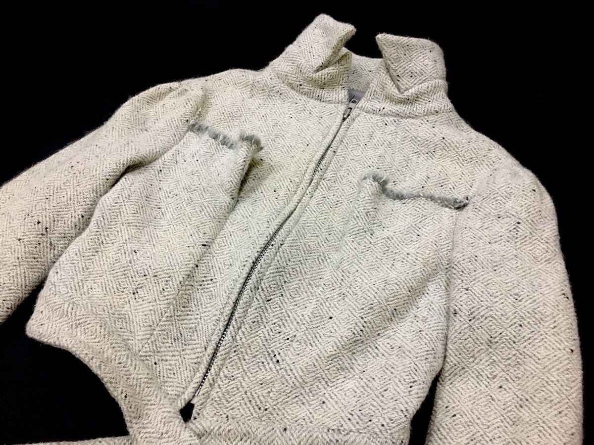 Yohji Yamamoto Silk Wool Blend Jacket Size XS / US 0-2 / IT 36-38 - 2 Thumbnail