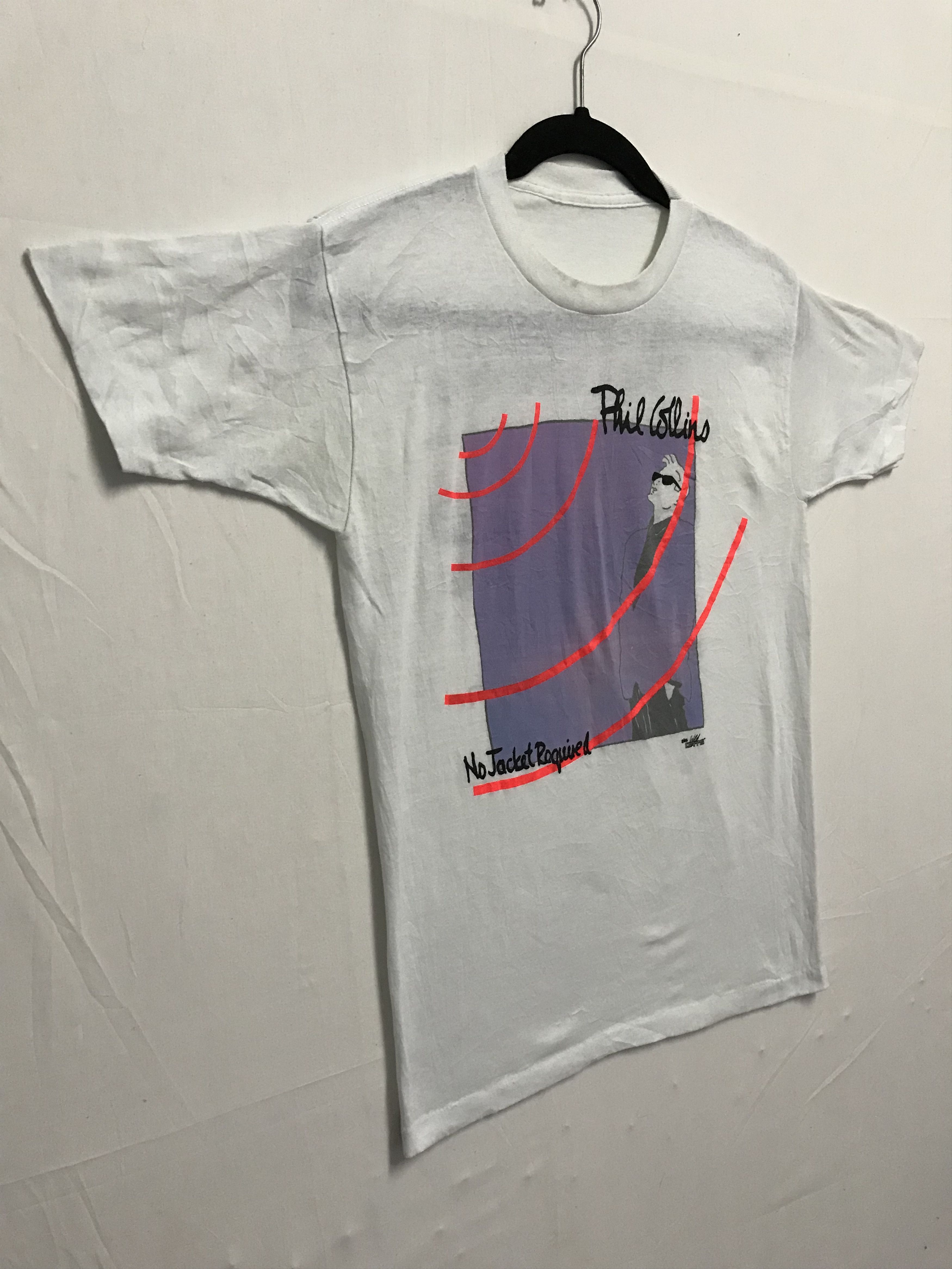 Band Tees × Vintage Vintage Phill Collins American Tour 1985 Tshirt Size US S / EU 44-46 / 1 - 4 Thumbnail