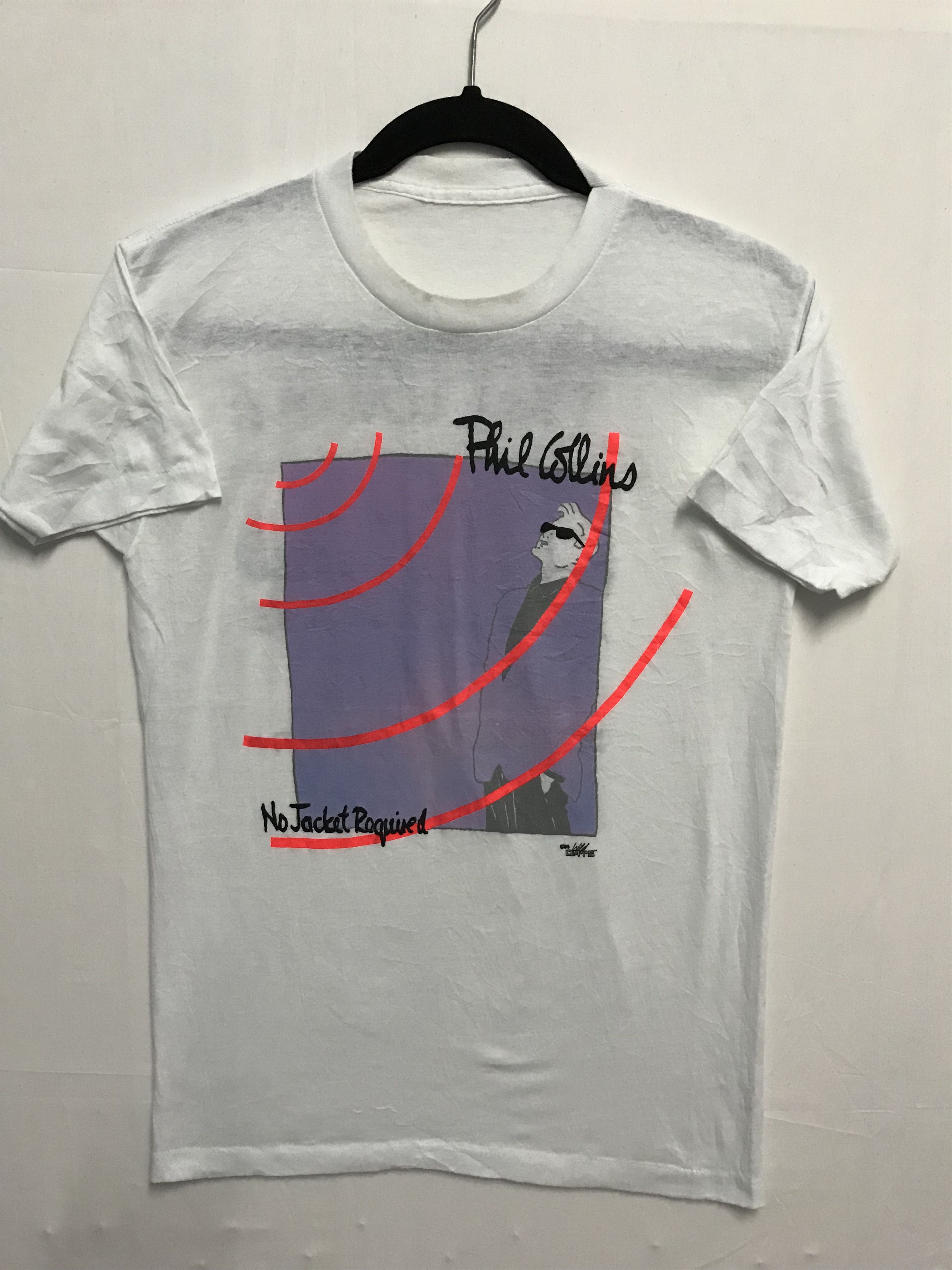 Band Tees × Vintage Vintage Phill Collins American Tour 1985 Tshirt Size US S / EU 44-46 / 1 - 1 Thumbnail