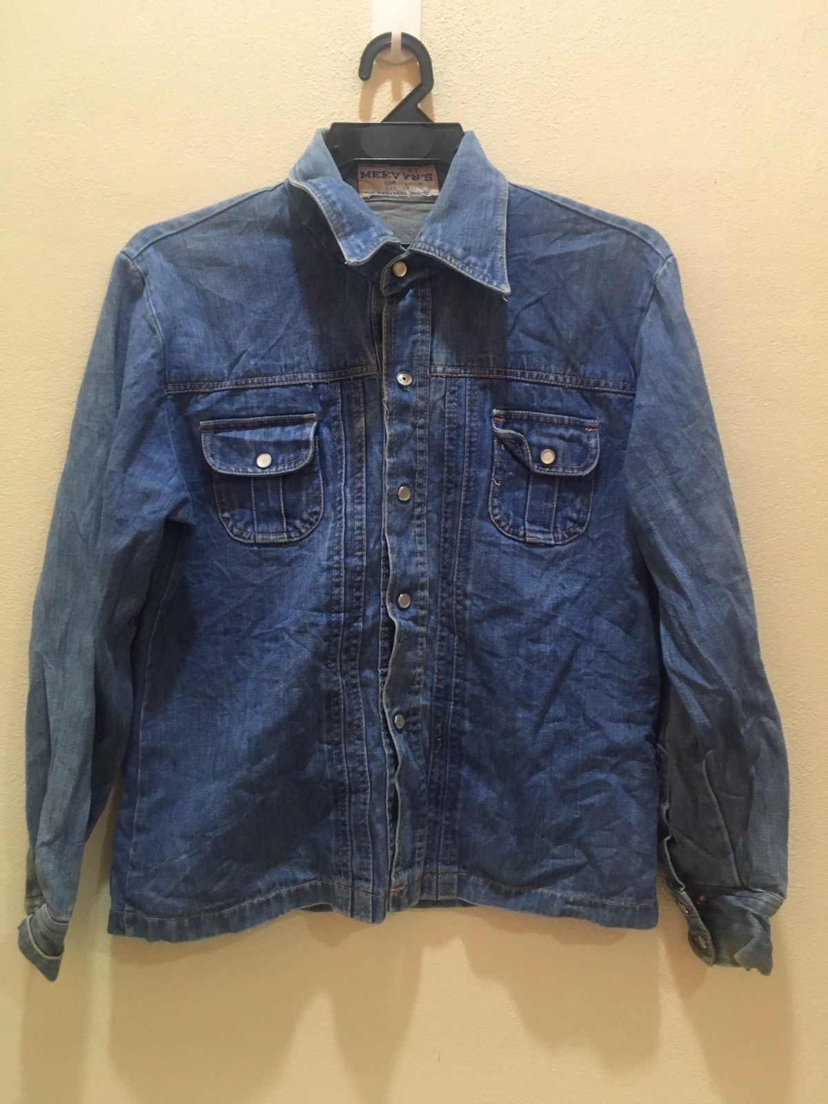 Vintage Mervyn Denim Jacket | Grailed