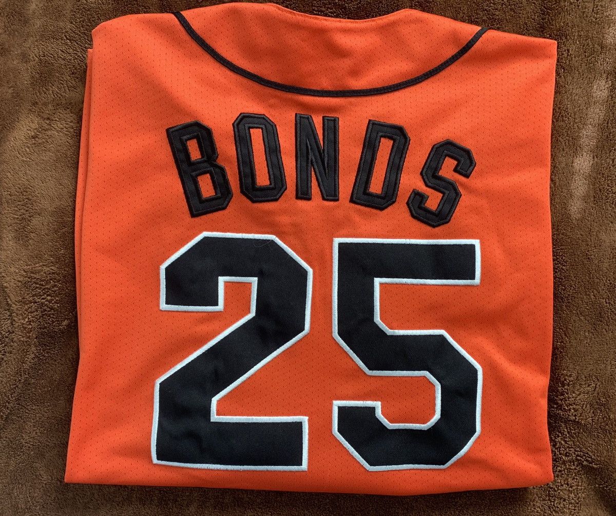 Vintage Barry Bonds selling San Fransisco Giants Jersey #25 Majestic Size 2X