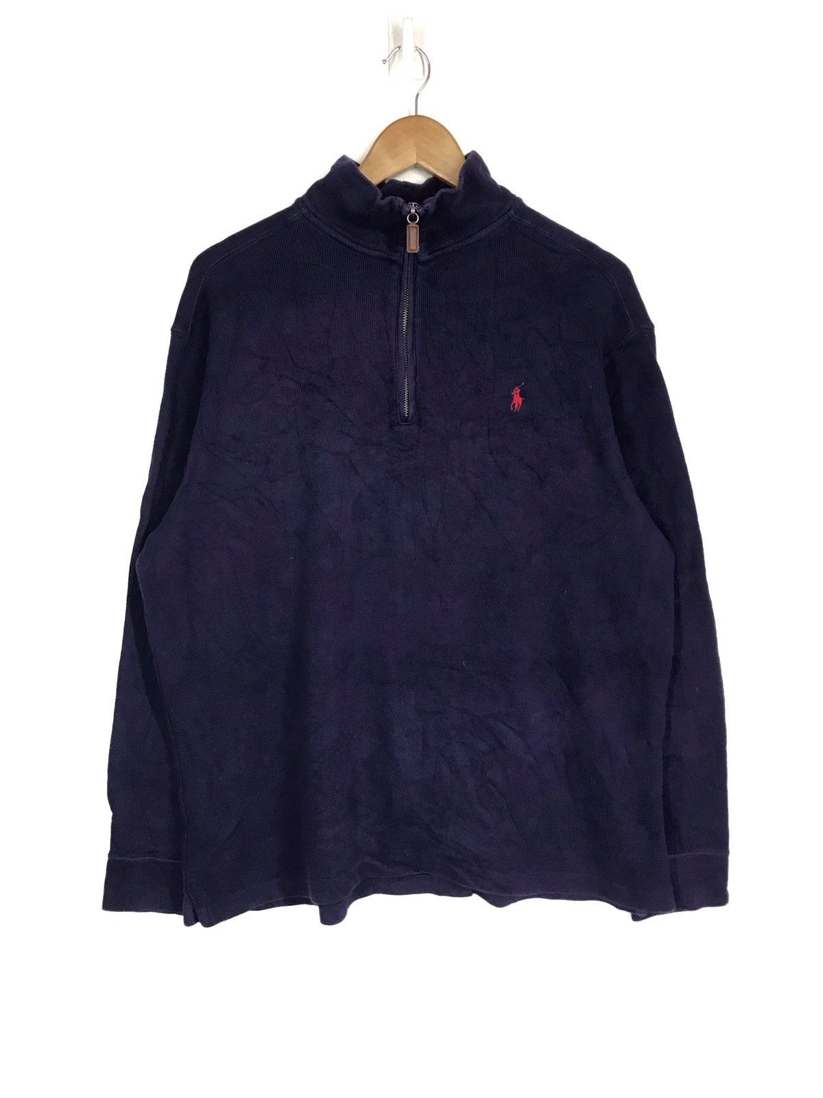 POLO RALPH LAUREN HALF ZIP SWEATER RARE