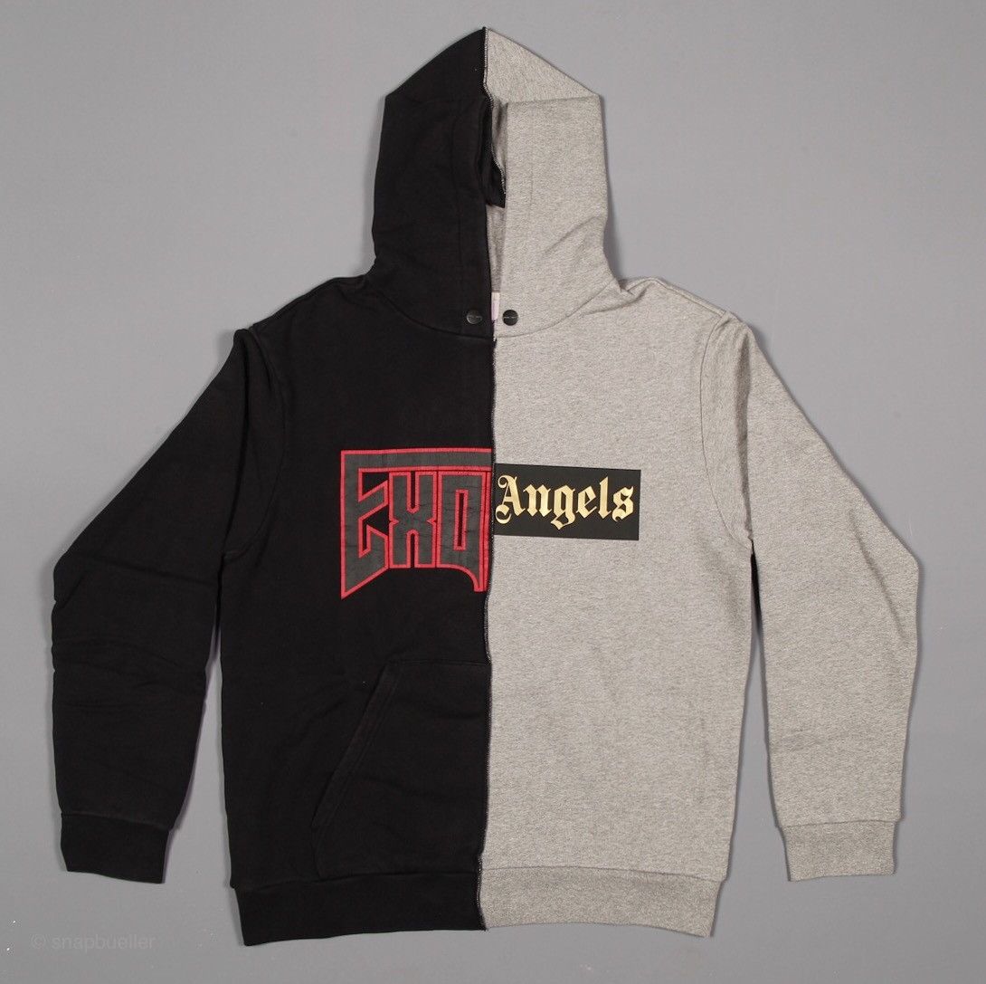 Palm Angels Exodus Angels Split Hoodie Grailed