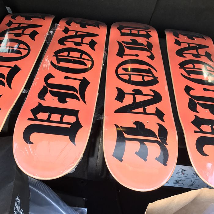 Vlone Vlone Skateboard deck (LA pop up exclusive) | Grailed