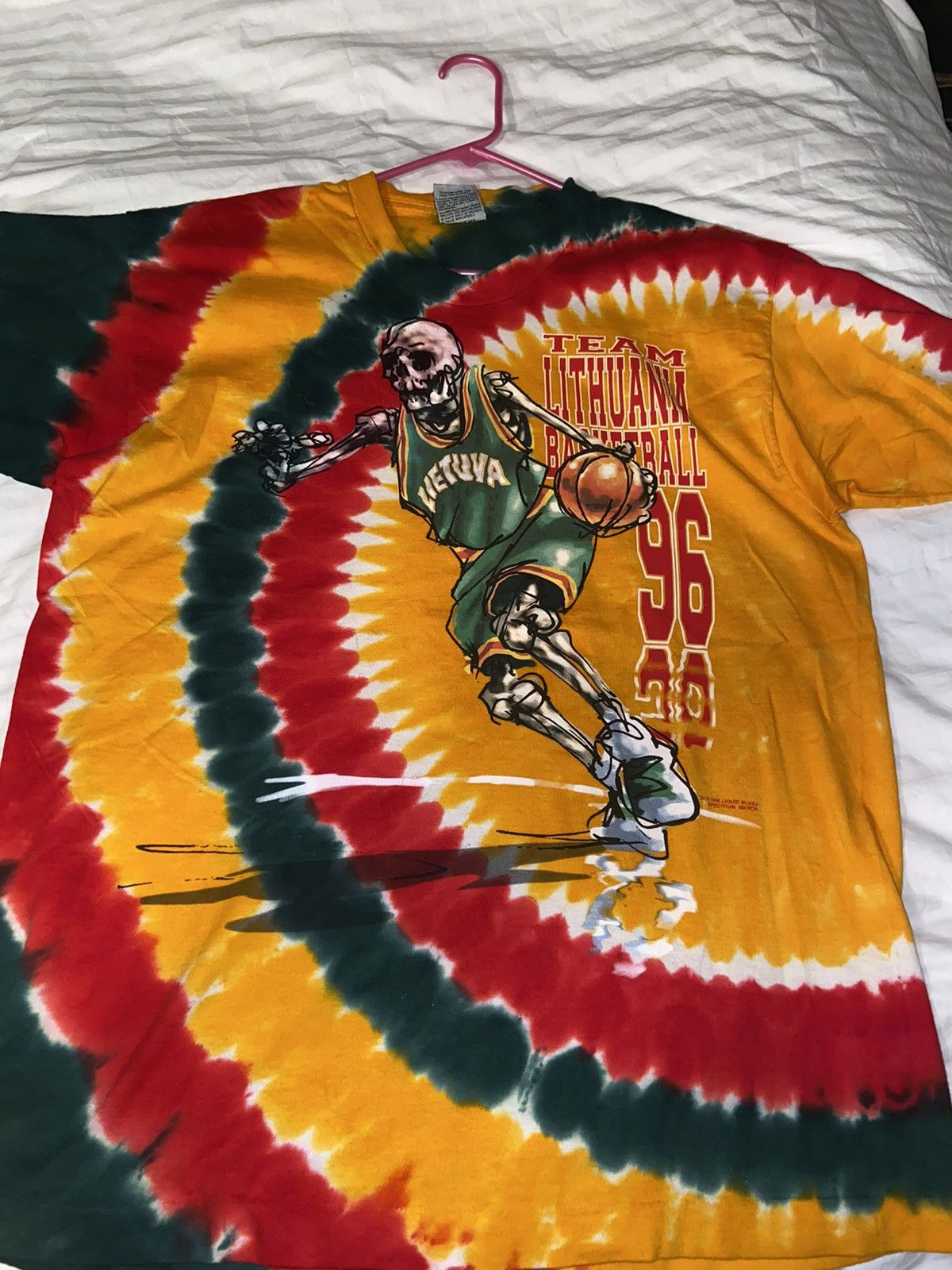Grateful Dead team Lithuania Olympic tee