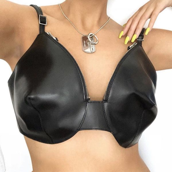 Hood By Air HELMUT LANG SEEN BY SHAYNE OLIVER LEATHER BRA BAG PURSE