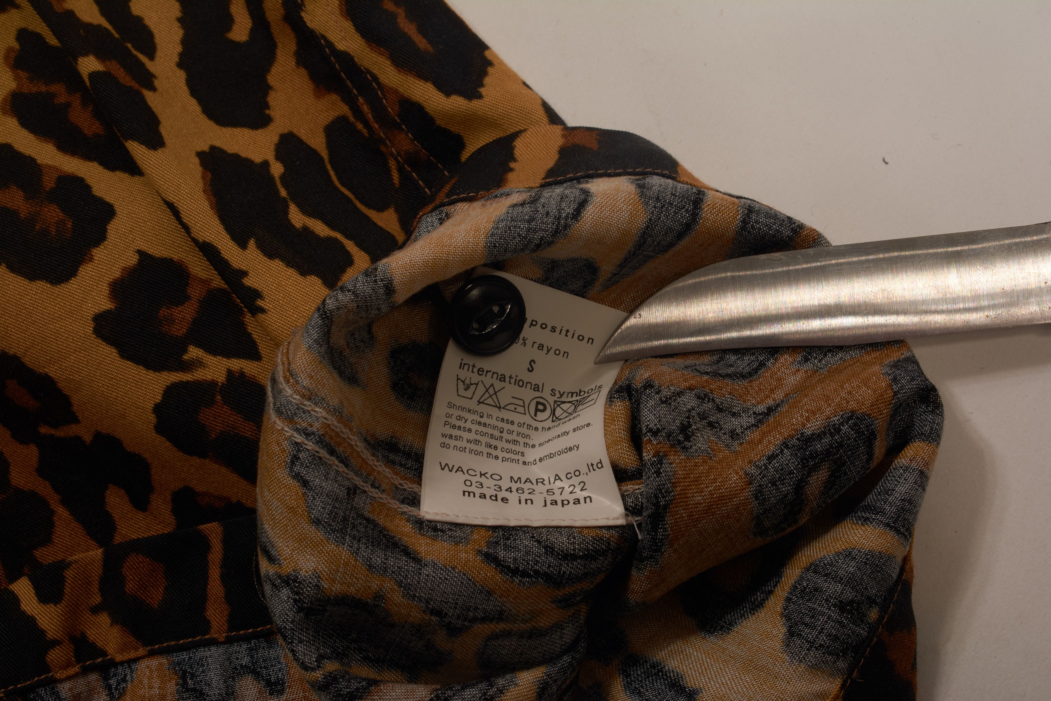 Wacko Maria Leopard Shirt Size US S / EU 44-46 / 1 - 3 Thumbnail